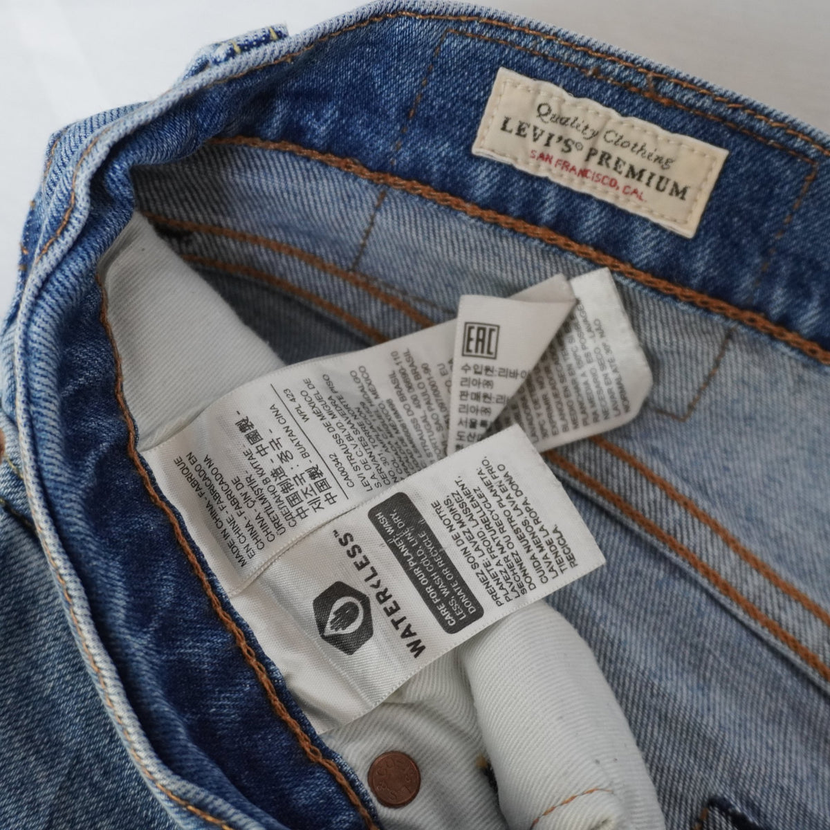 Vaqueros Levi's para Hombre Usados - Azul, XL