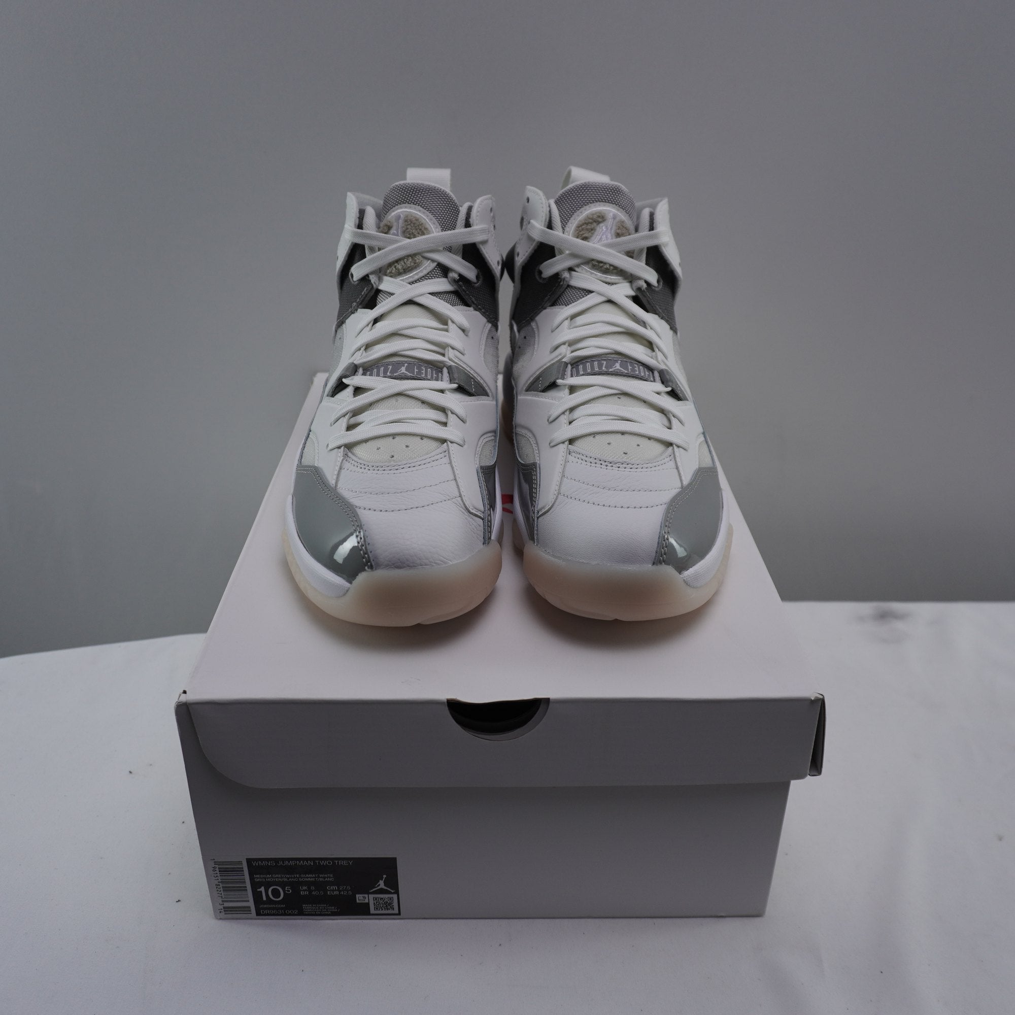 Zapatillas Jordan para Hombre Usadas - Blancas, 42.5
