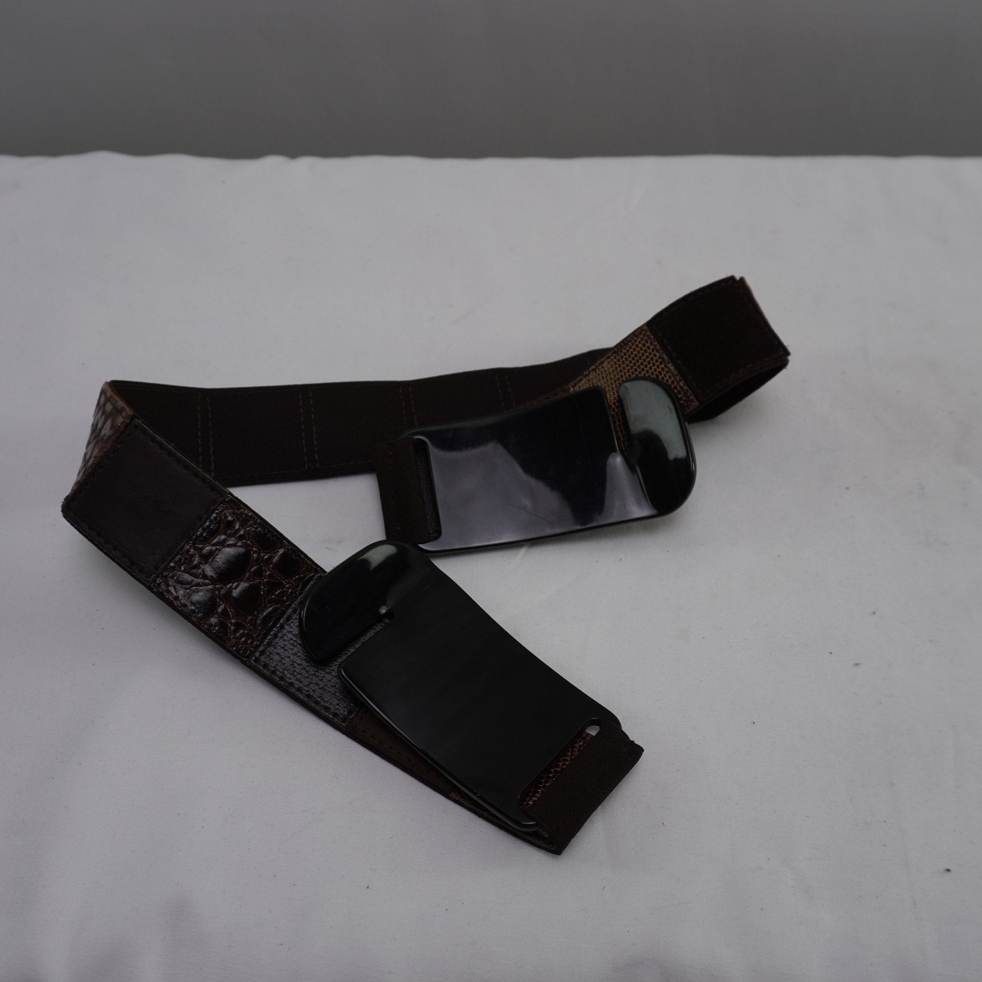 Cinturón Italian Style para Mujer Usado - Marrón, Talla 80