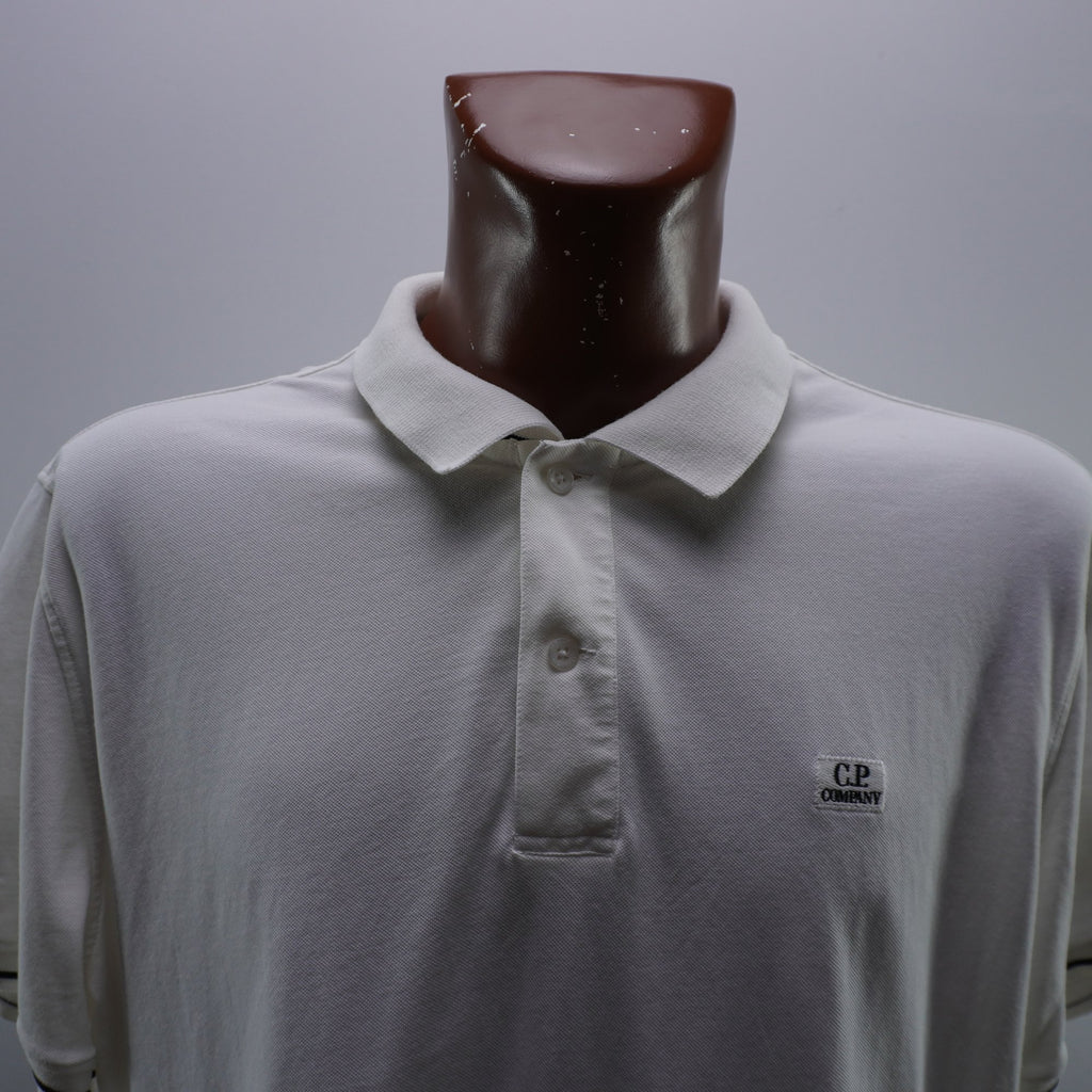 Camiseta C.P. Company para Hombre Usada - Blanca, XXL