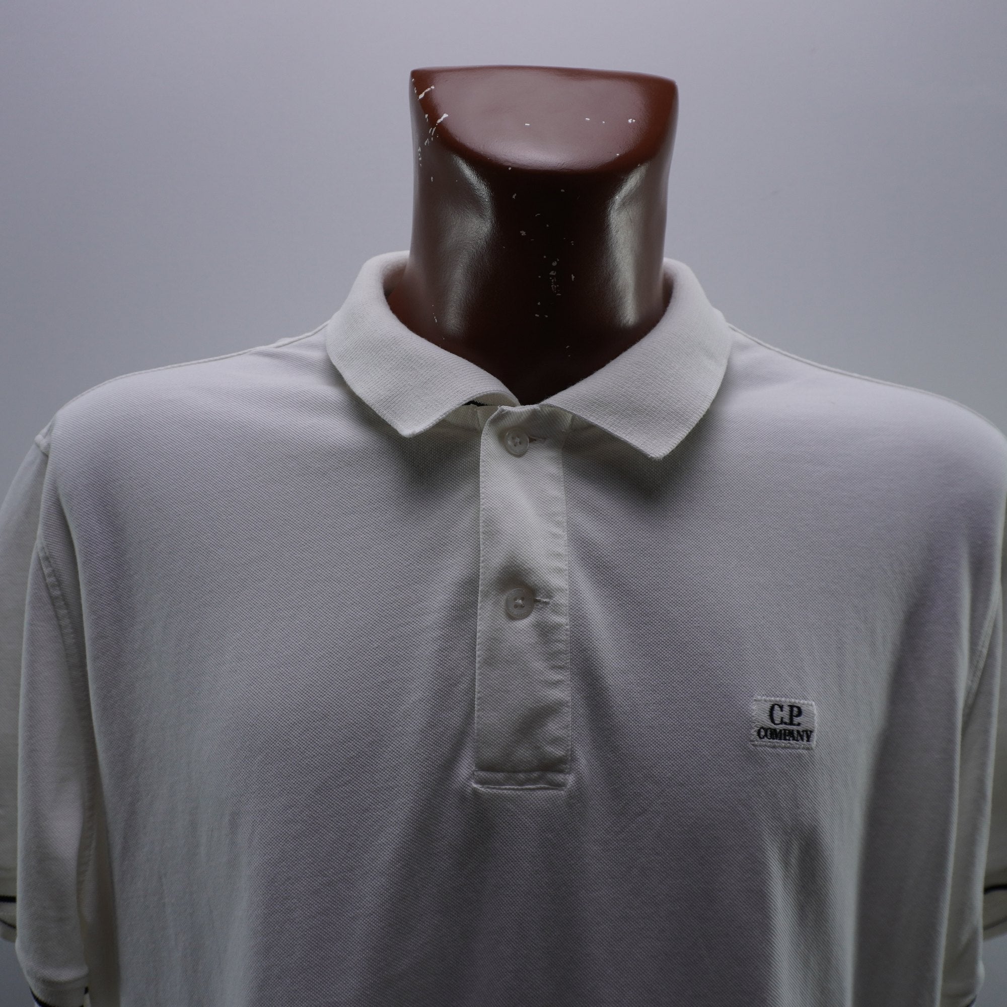 Camiseta C.P. Company para Hombre Usada - Blanca, XXL