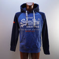 Sudadera con Capucha Superdry para Hombre Usada - Azul, L