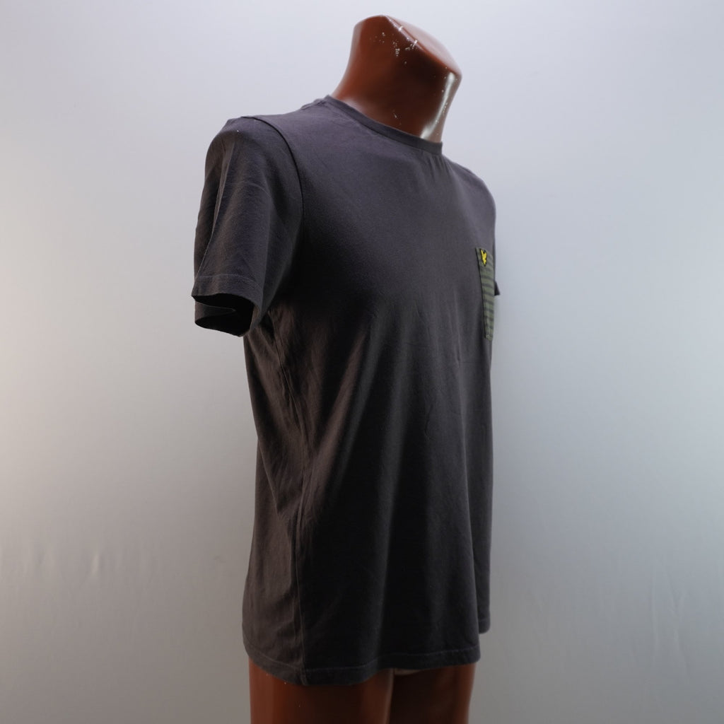 Camiseta Lyle & Scott para Hombre Usada - Negra, M