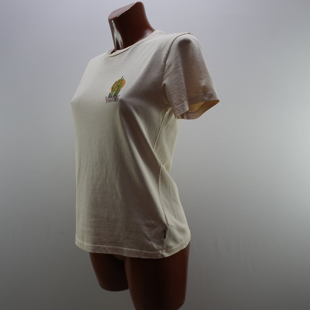 Camiseta Vans para Mujer Usada - Beige, S