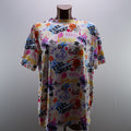 Camiseta de Manga Corta Italian Style para Mujer Usada - Multicolor, L