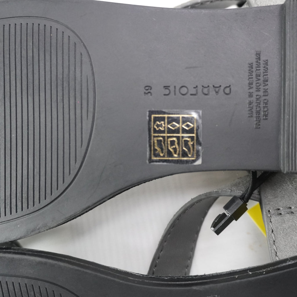 Sandalias Parfois para Mujer Usadas - Gris, Talla 39