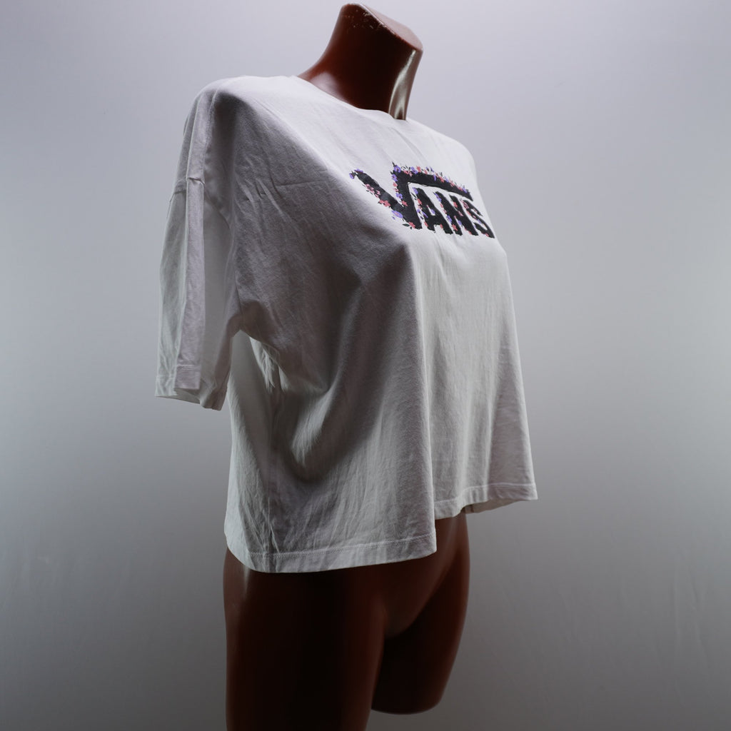 Camiseta Vans para Mujer Usada - Blanca, M