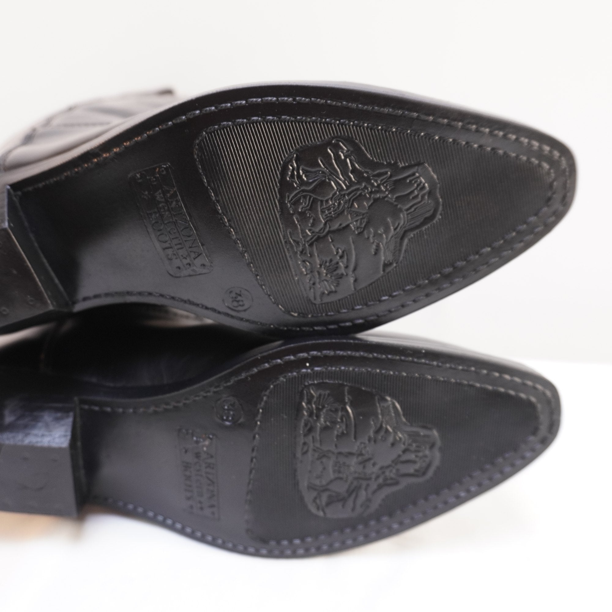 Botas Arizona para Mujer Usadas - Negro, Talla 38