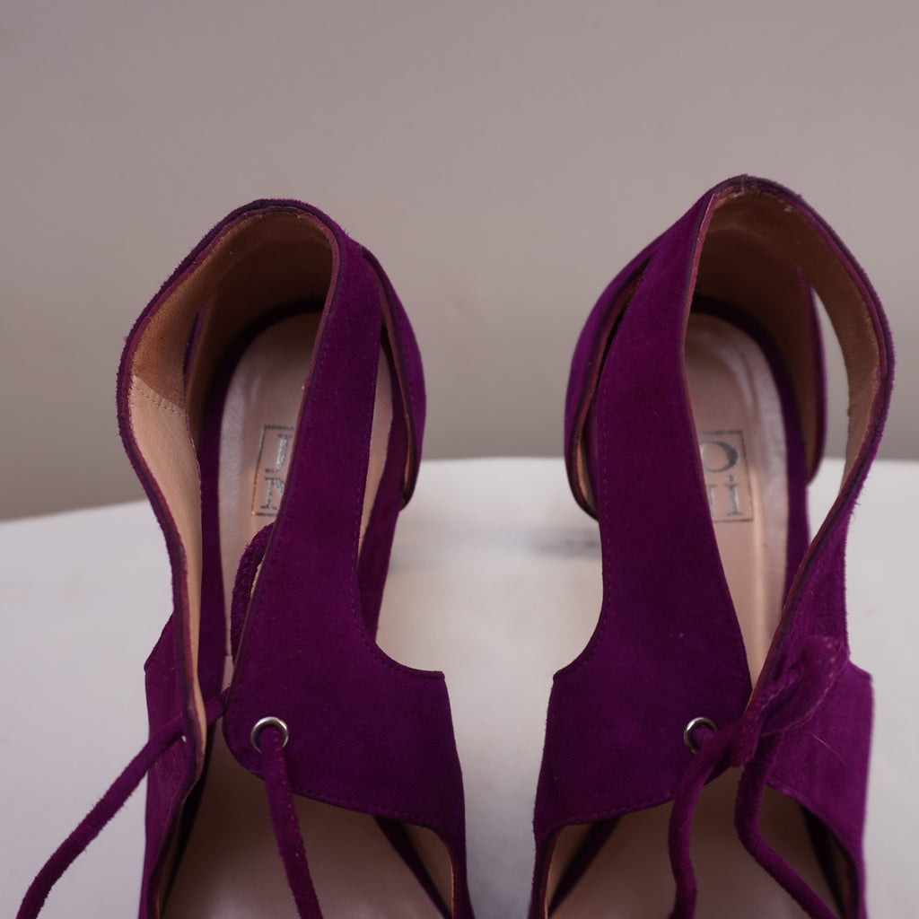 Tacones Joni para Mujer Usados - Púrpura, Talla 39