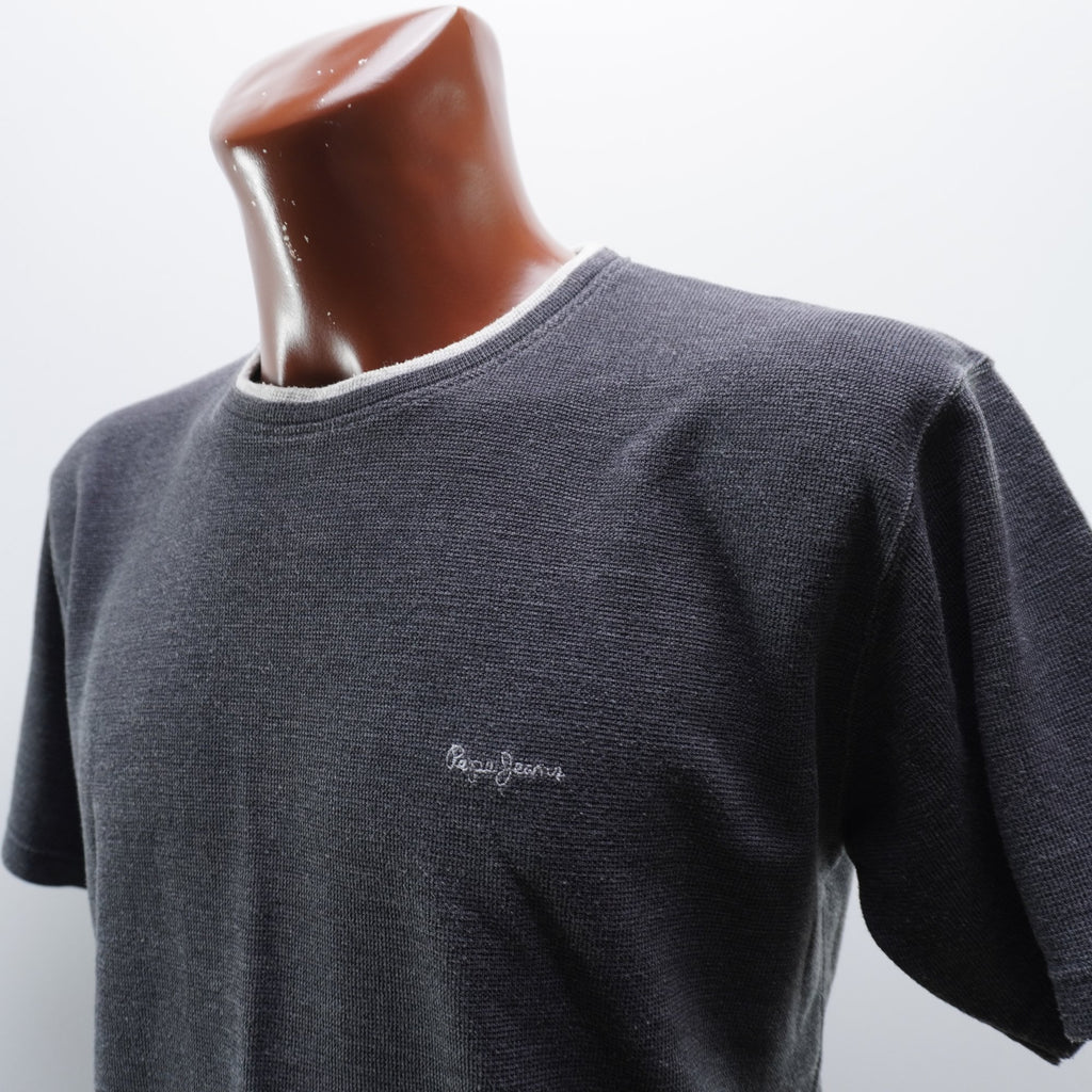 Camiseta de Manga Corta Pepe Jeans para Hombre Usada - Gris, L