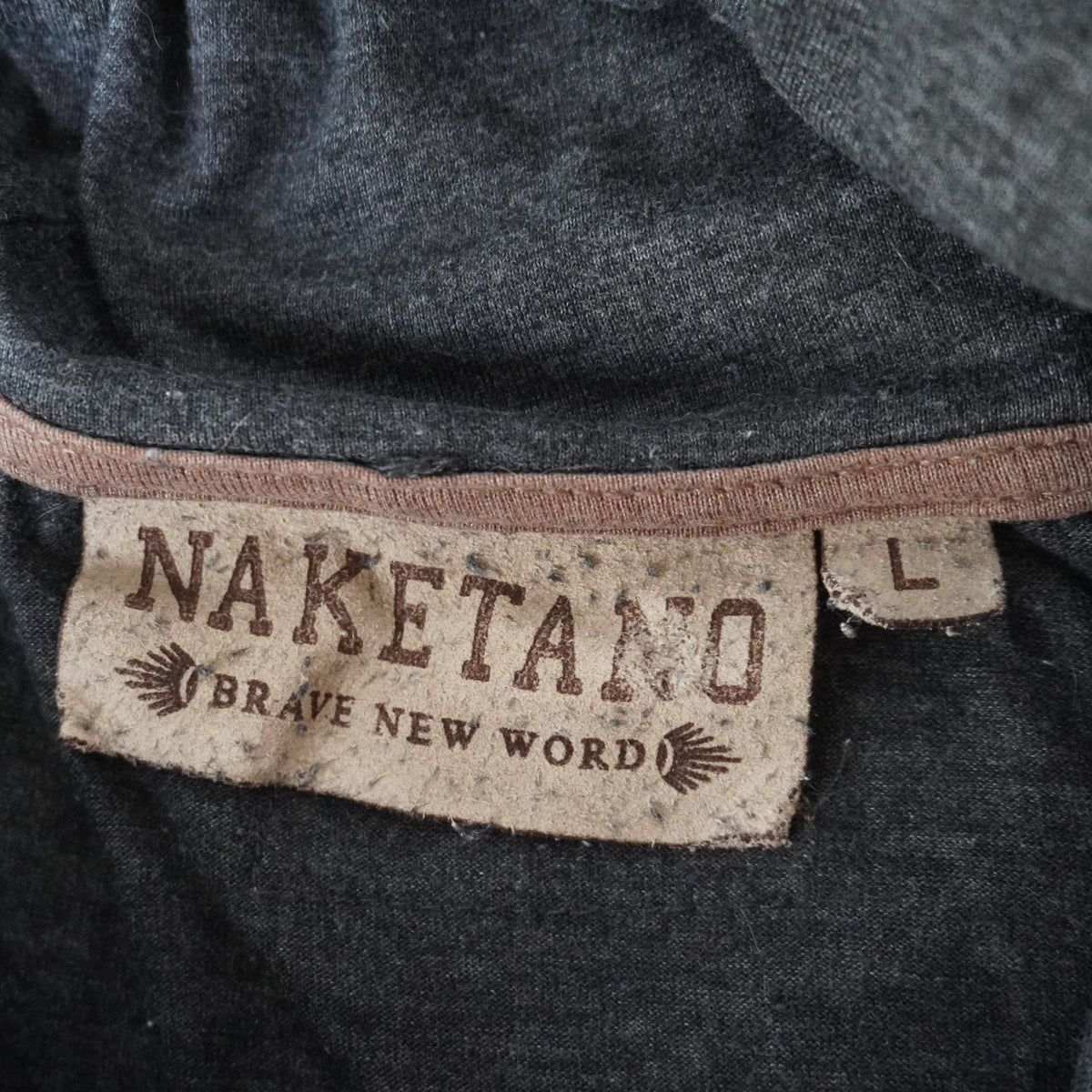 Sudadera con Capucha Naketano para Mujer Usada - Gris, L