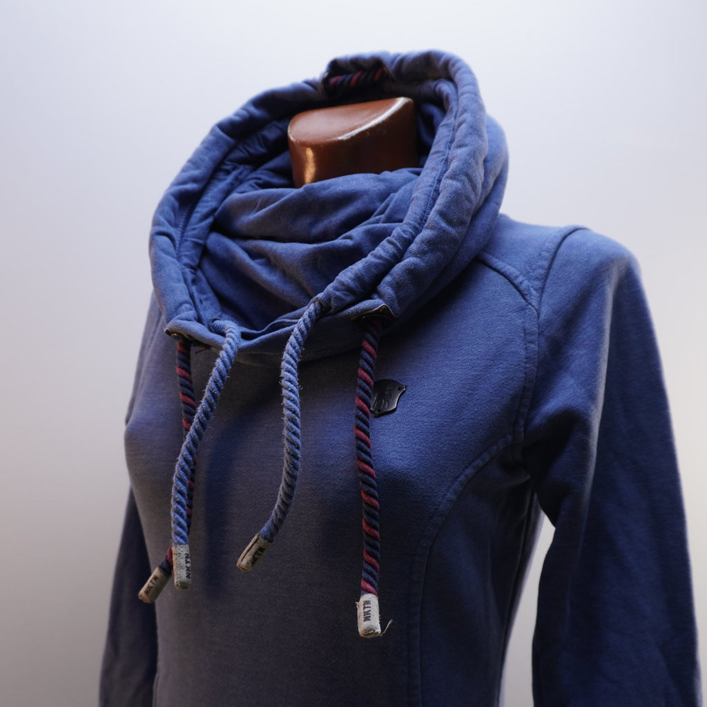 Sudadera con Capucha Naketano para Mujer Usada - Azul, S