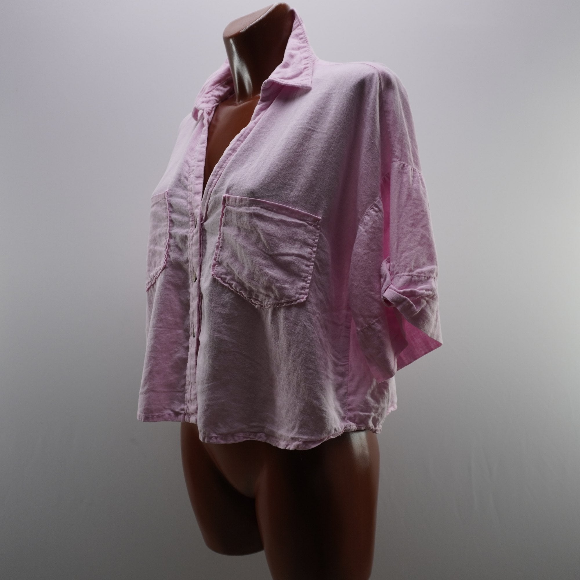 Camisa Zara para Mujer Usada - Rosa, L