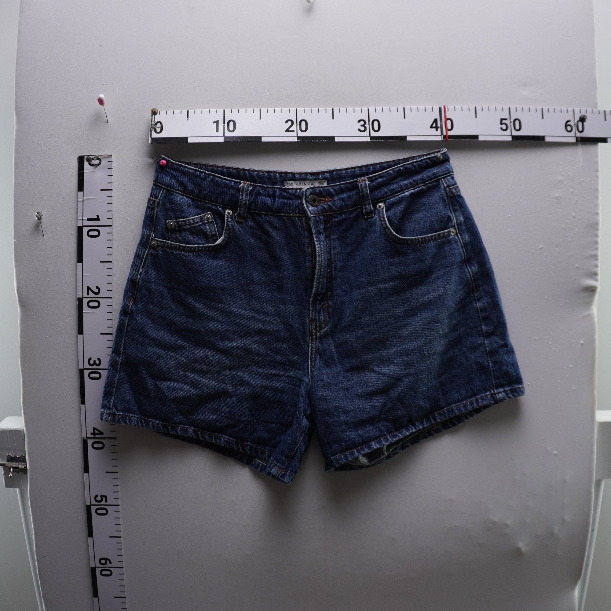 Pantalones Cortos Vaqueros Pull & Bear para Mujer Usados - Azul, L