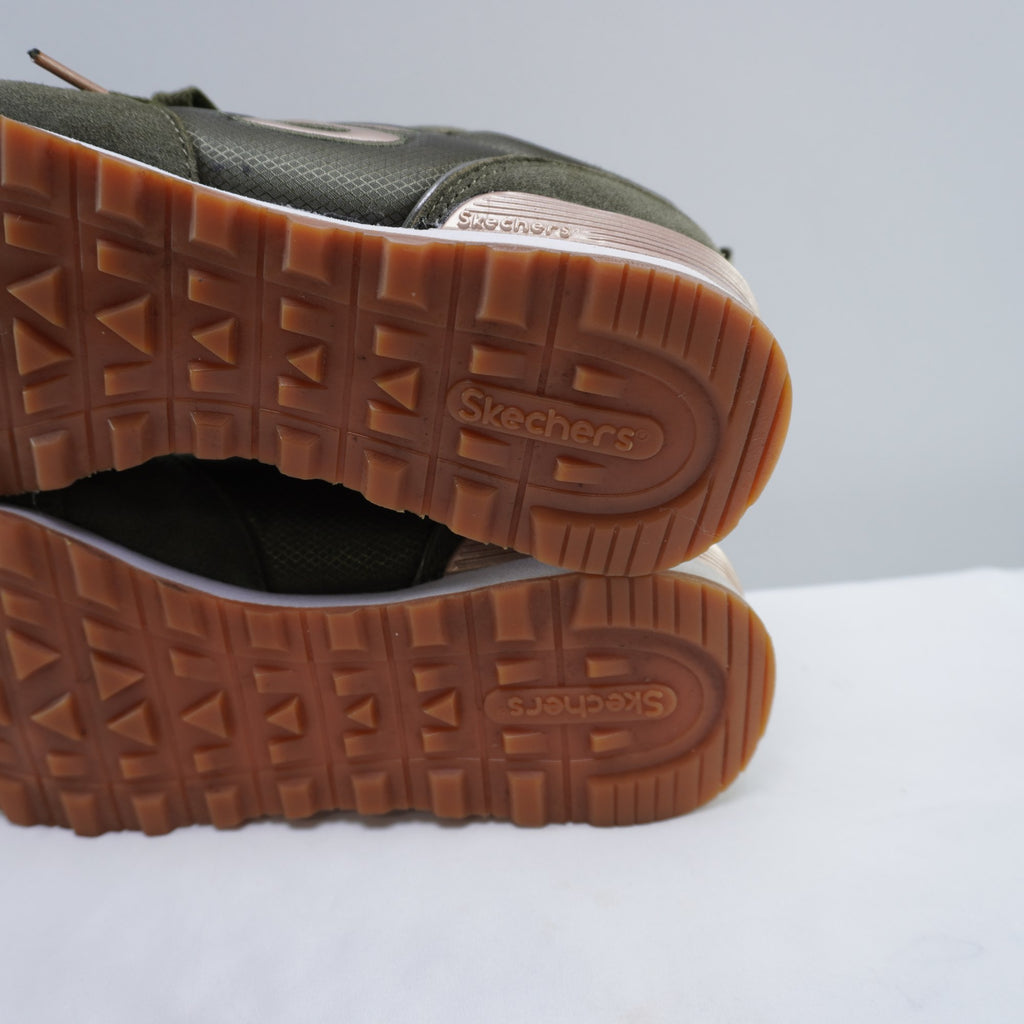Zapatillas Skechers para Mujer Usadas - Verde, 38.5