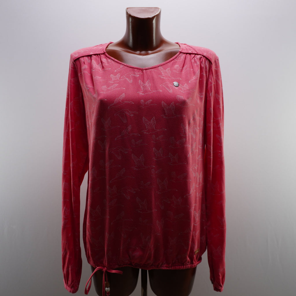 Camiseta de Manga Corta Ragwer para Mujer Usada - Roja, L