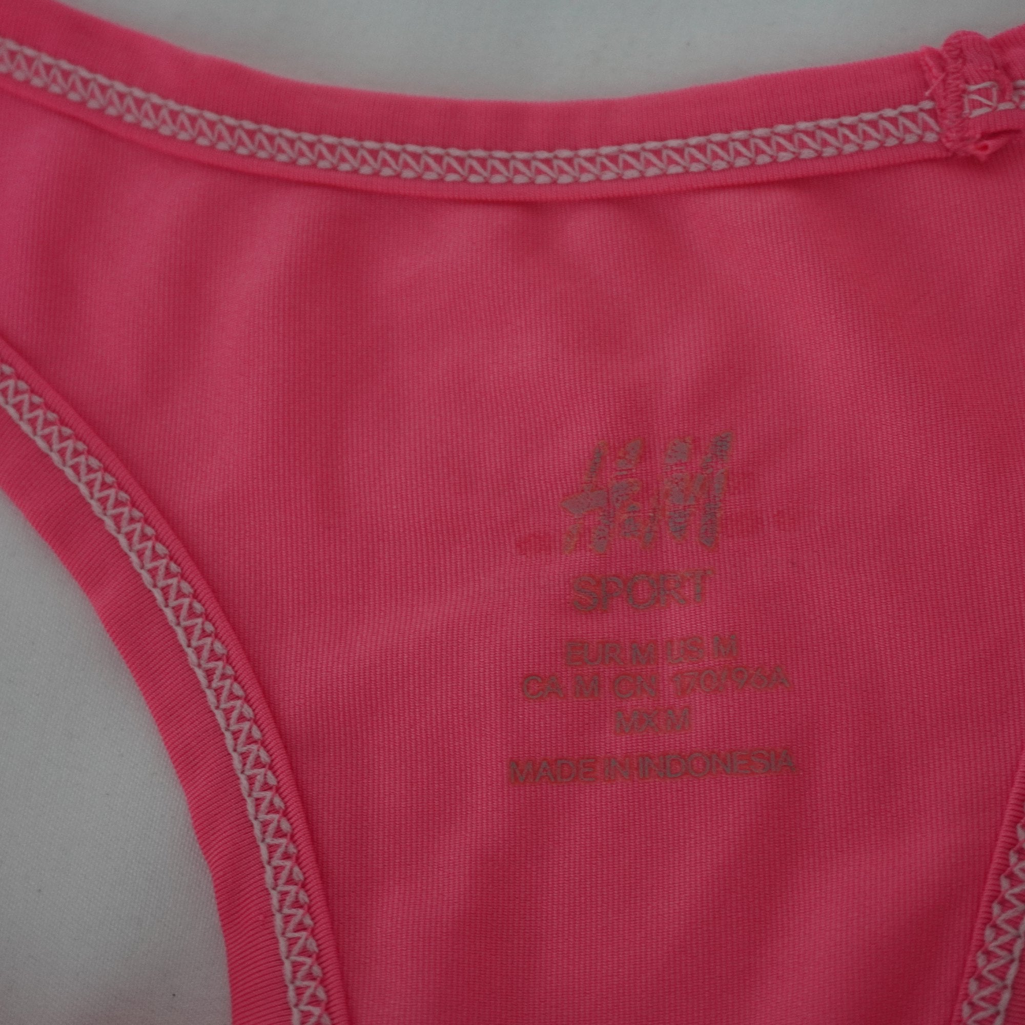 Camiseta sin Mangas H&M para Mujer Usada - Rosa, XL