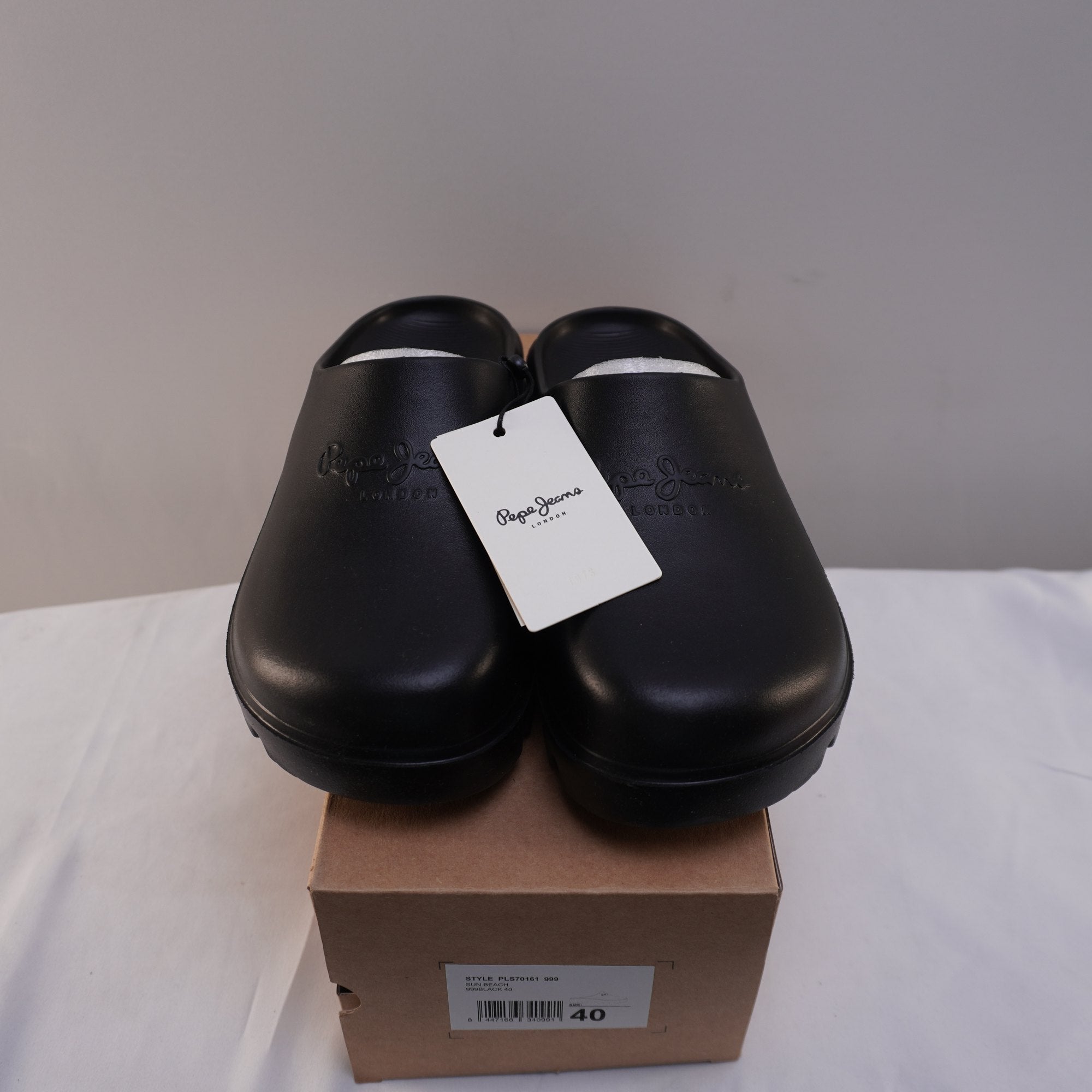 Zapatos Planos Pepe Jeans para Mujer Usados - Negro, Talla 40