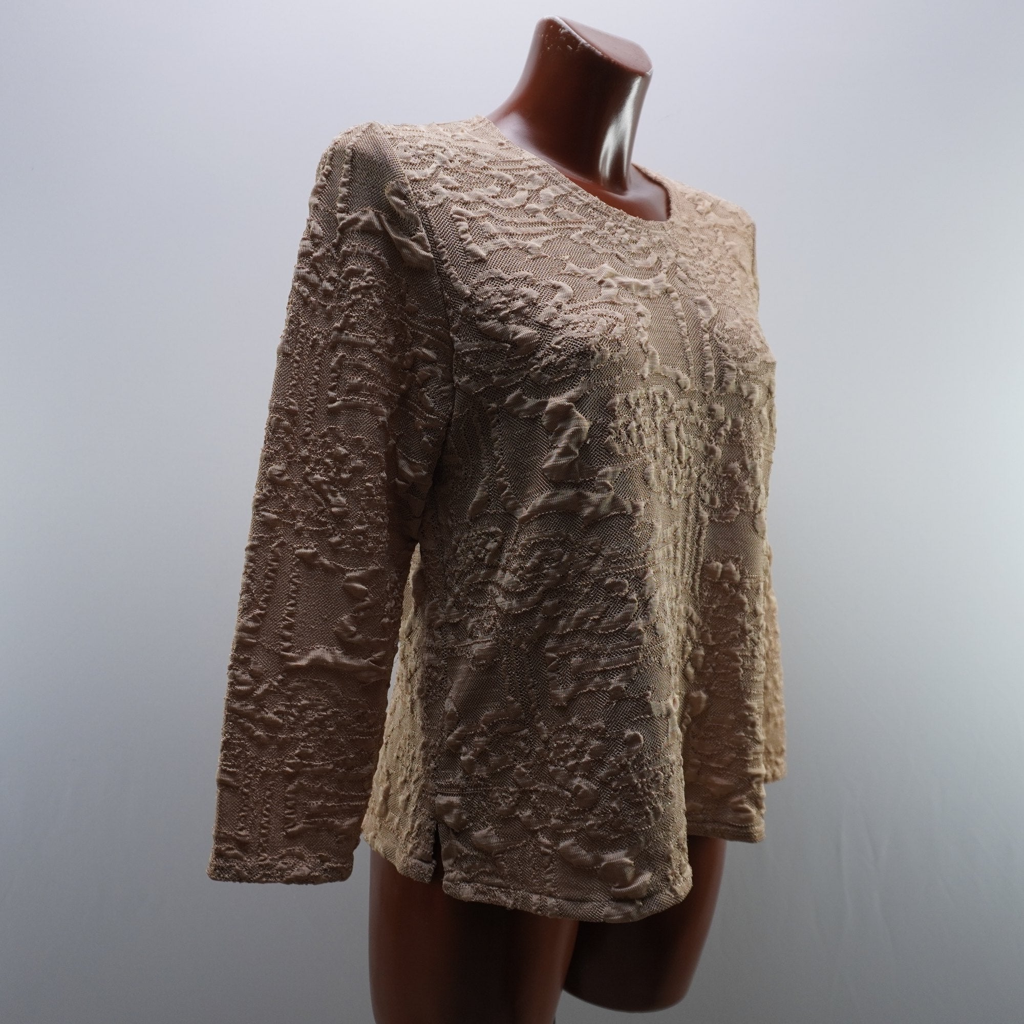 Suéter Beige Italian Style para Mujer - Mediano, Usado en Muy Buen Estado