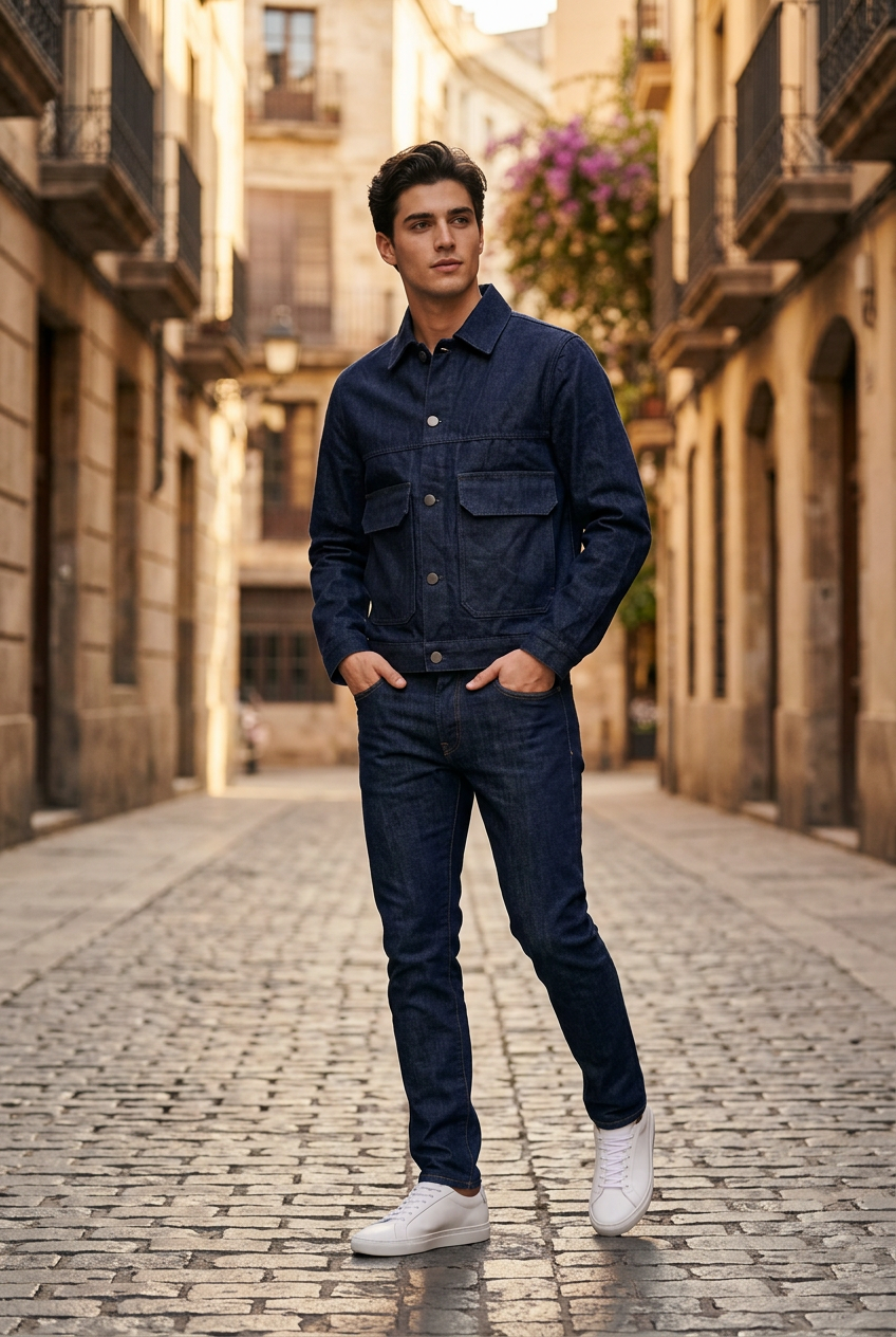 Gebrauchte Zara Jeansjacke für Herren - Klein (S)
