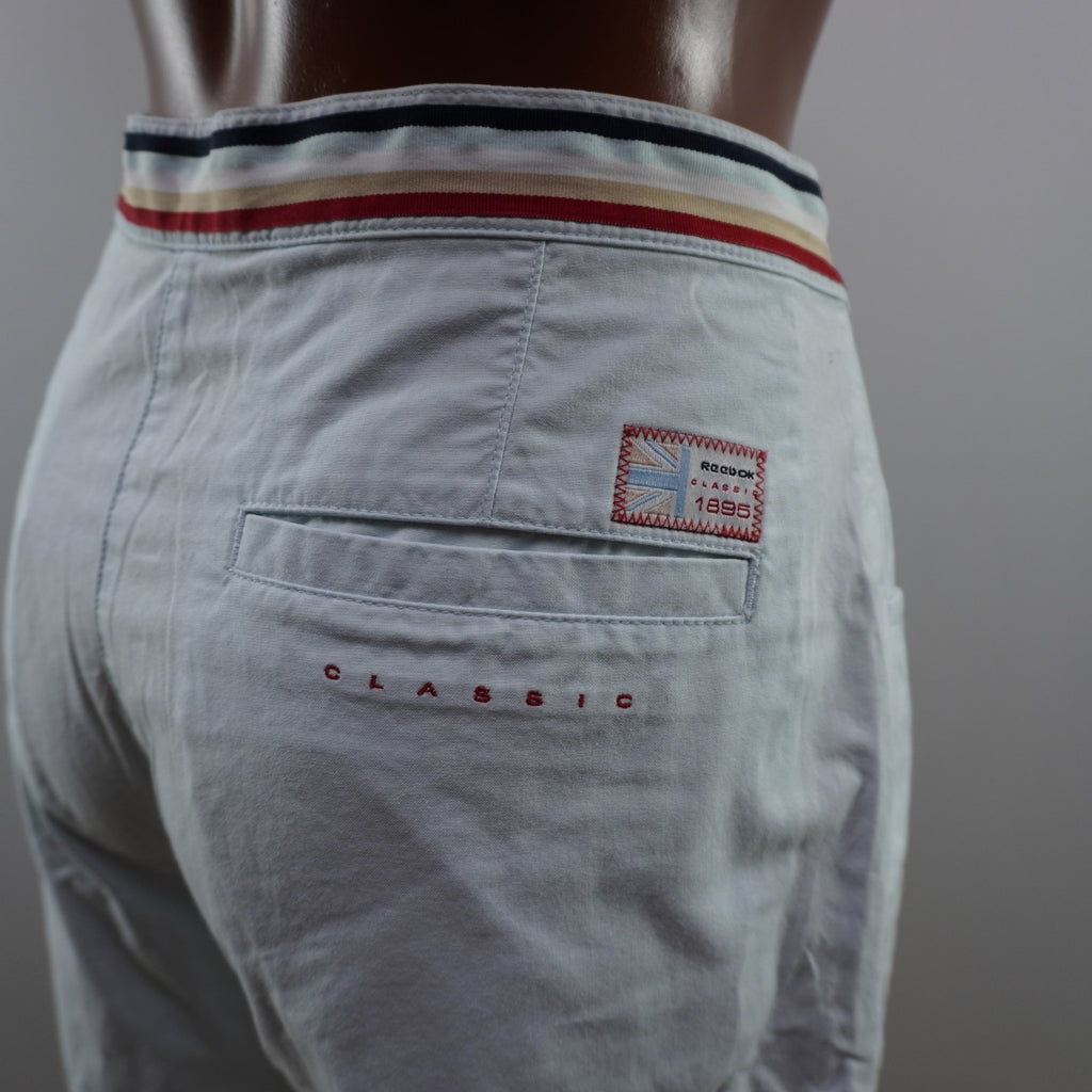 Pantalones Cortos Vaqueros Reebok para Mujer Usados - Blanco, L
