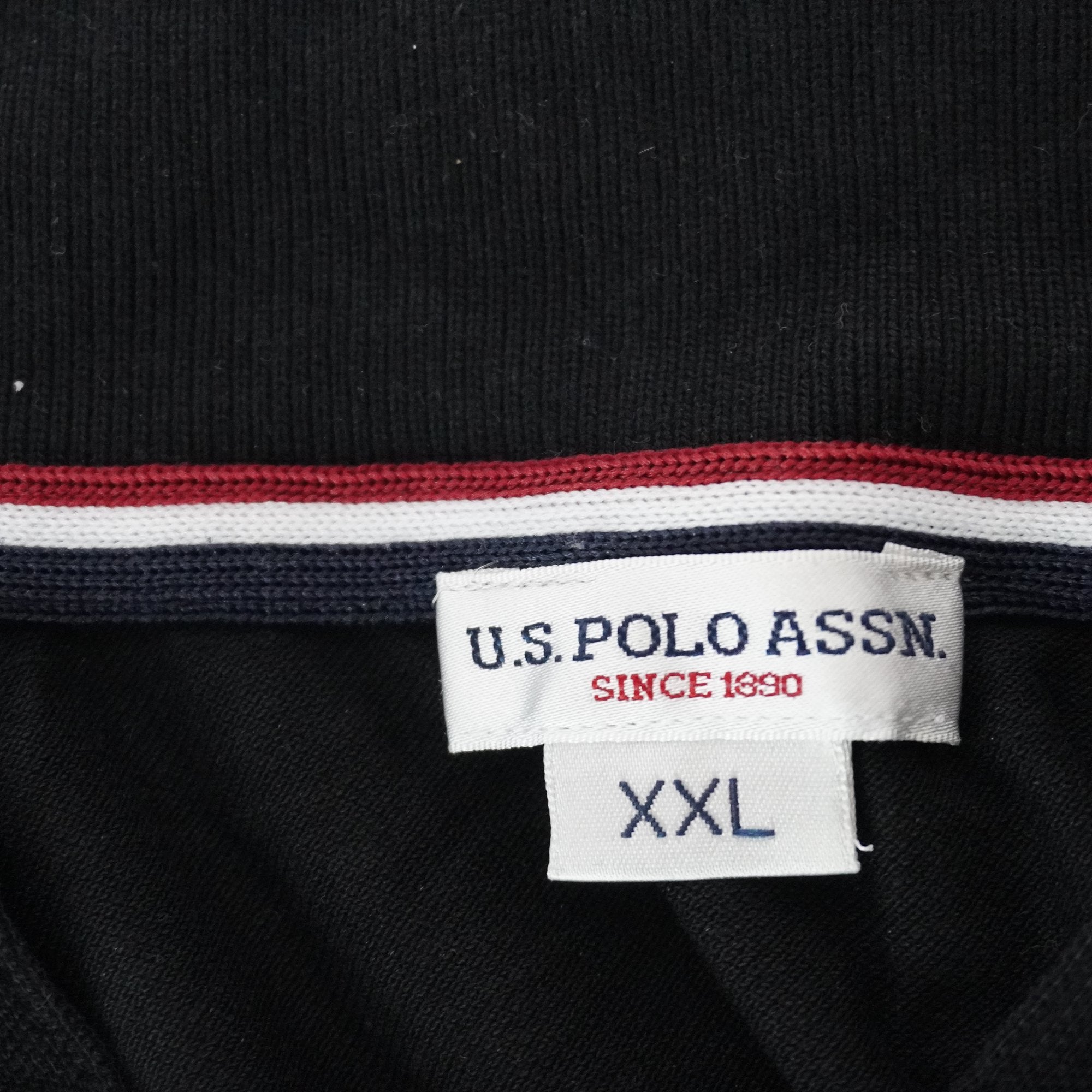 Camiseta U.S. Polo Assn. para Mujer Usada - Negra, XXL