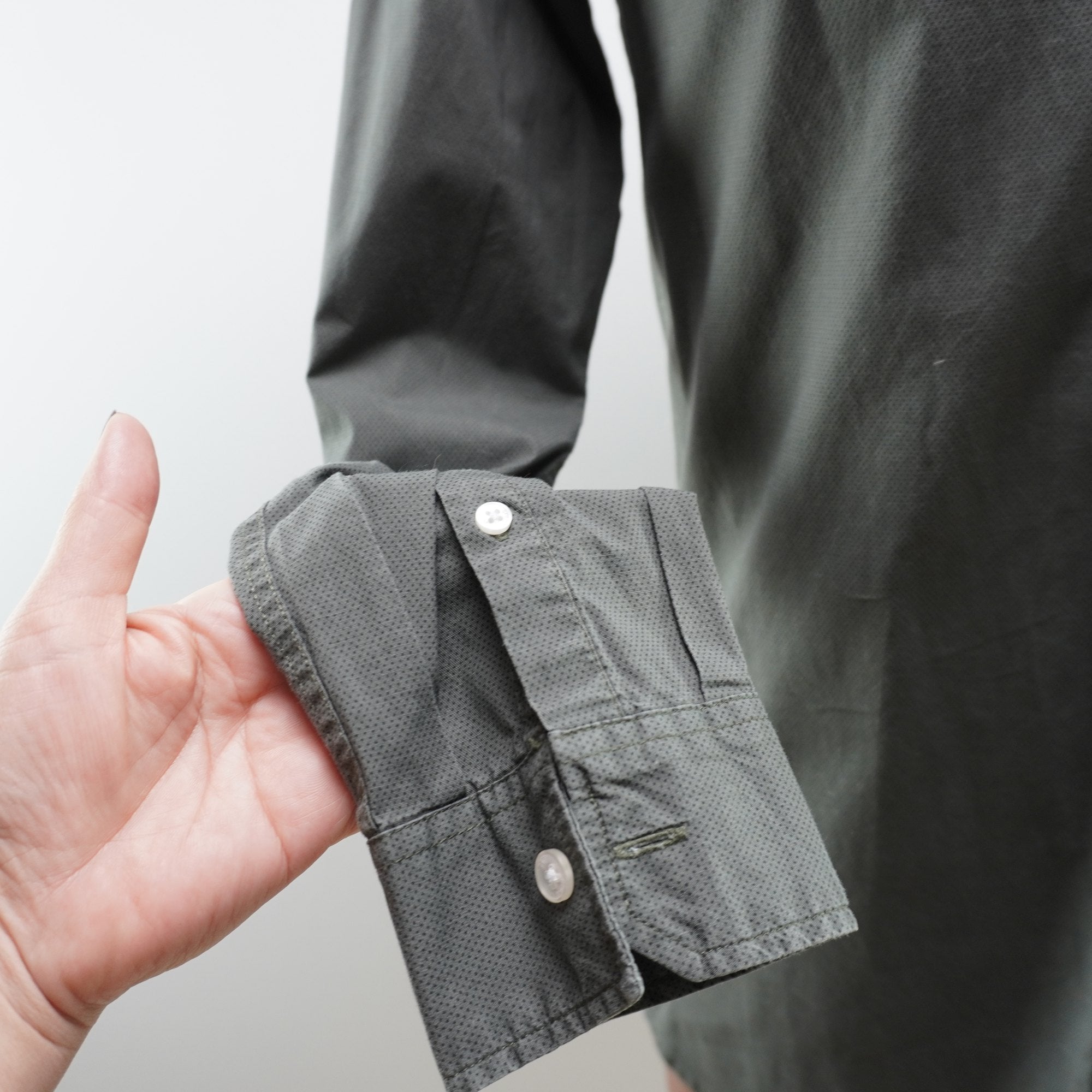 Camisa de Vestir Springfield para Hombre Usada - Gris, M