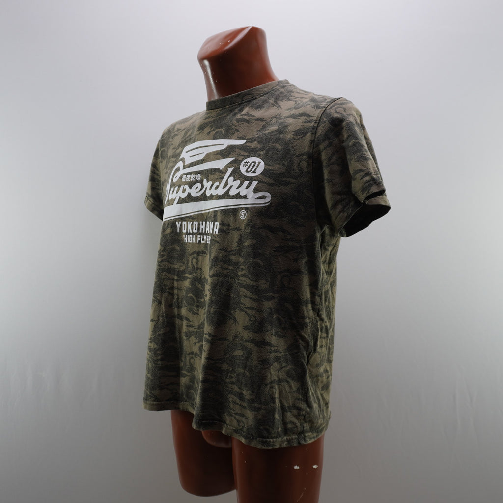 Camiseta Superdry para Hombre Usada - Verde, XXL