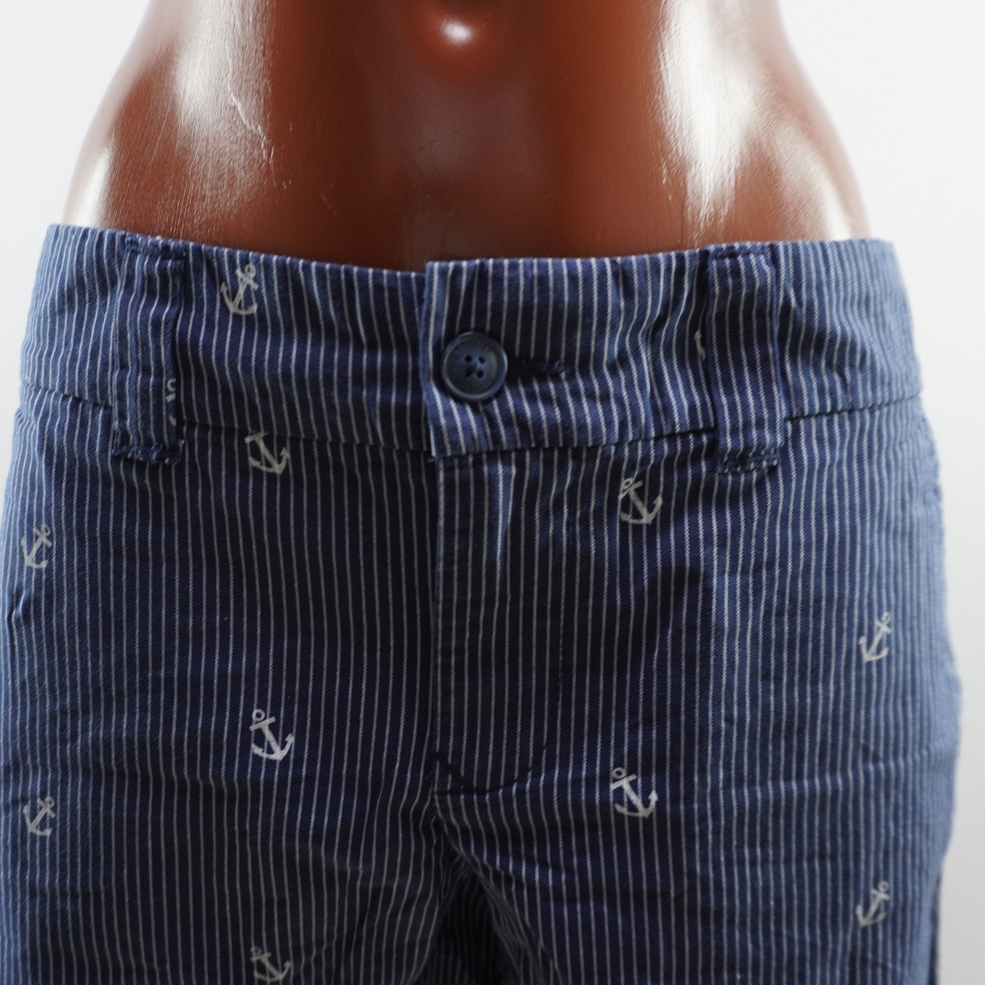 Pantalones Cortos Chinos Tommy Hilfiger para Mujer Usados - Azul Marino, XS