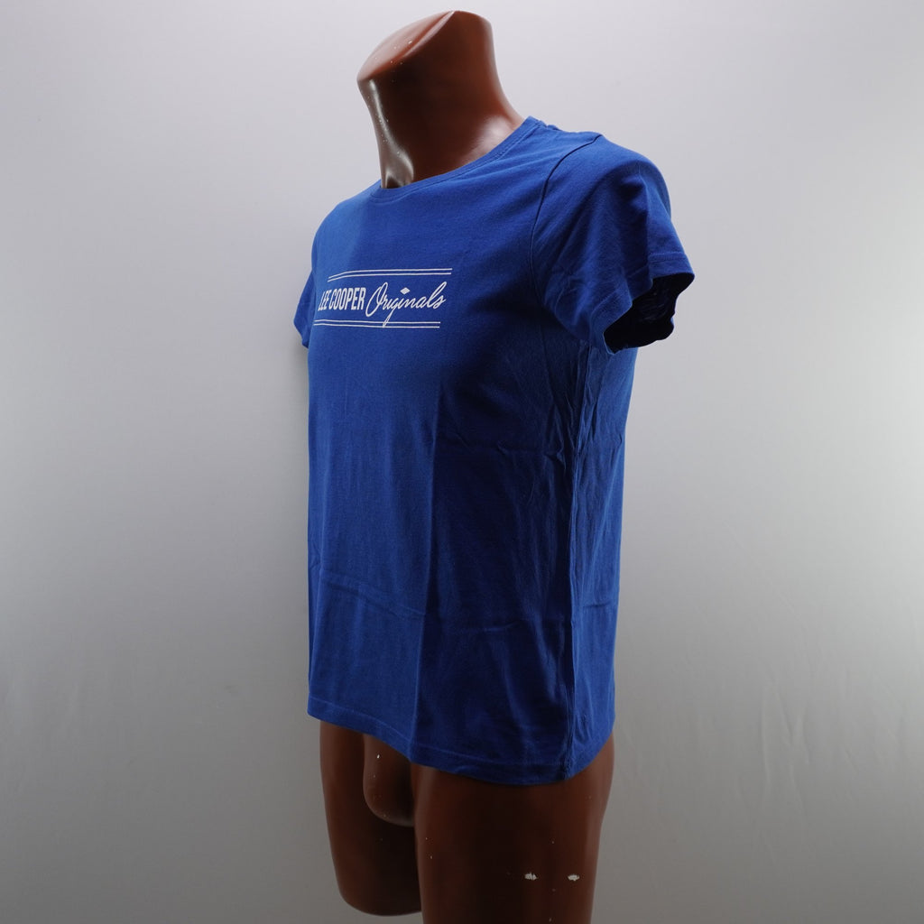 Camiseta Lee Cooper para Hombre Usada - Azul, Mediana (M)