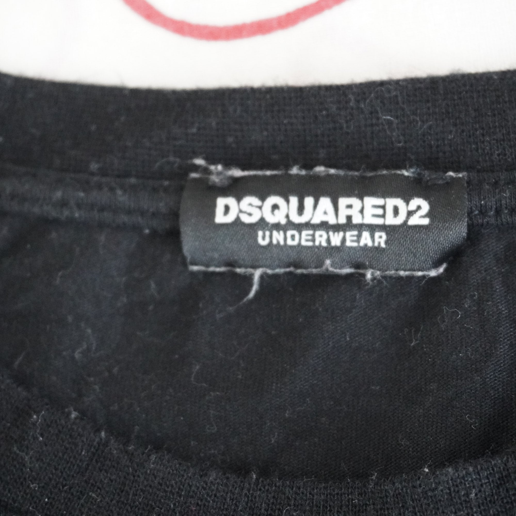 Camiseta de Manga Corta Dsquared2 para Hombre Usada - Negro, M