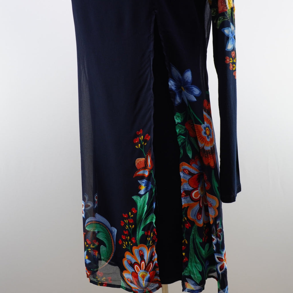 Vestido Desigual para Mujer Usado - Azul Marino, XL