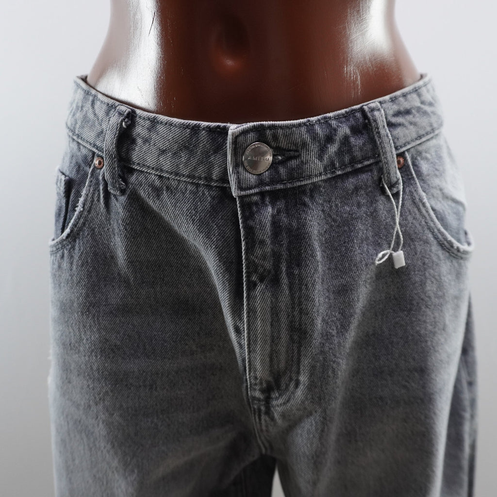 Pantalones Cortos Vaqueros Amisu para Mujer Usados - Gris, XXL