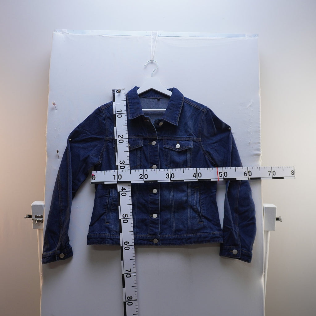 Cazadora Vaquera Italian Style para Mujer Usada - Azul Marino, M