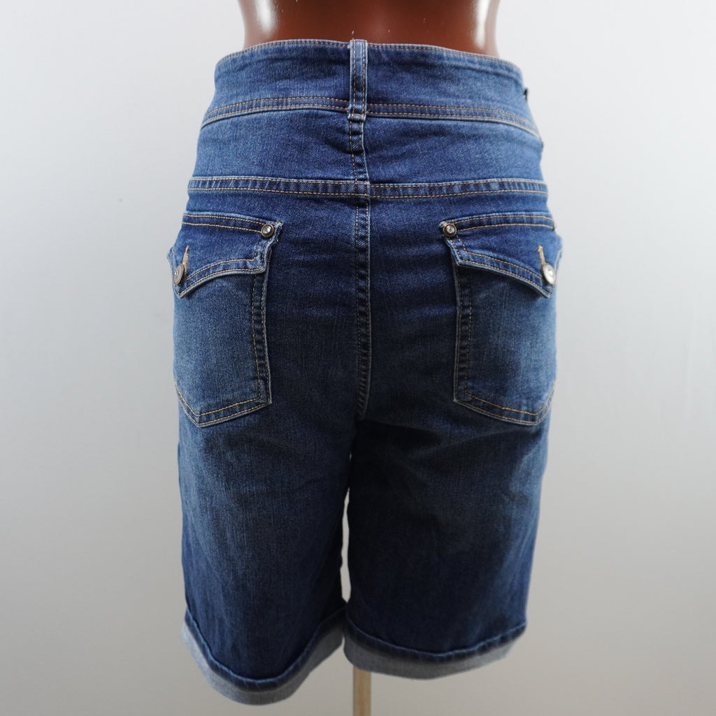 Pantalones Cortos Vaqueros Bodyflirt para Mujer Usados - Azul, XXL