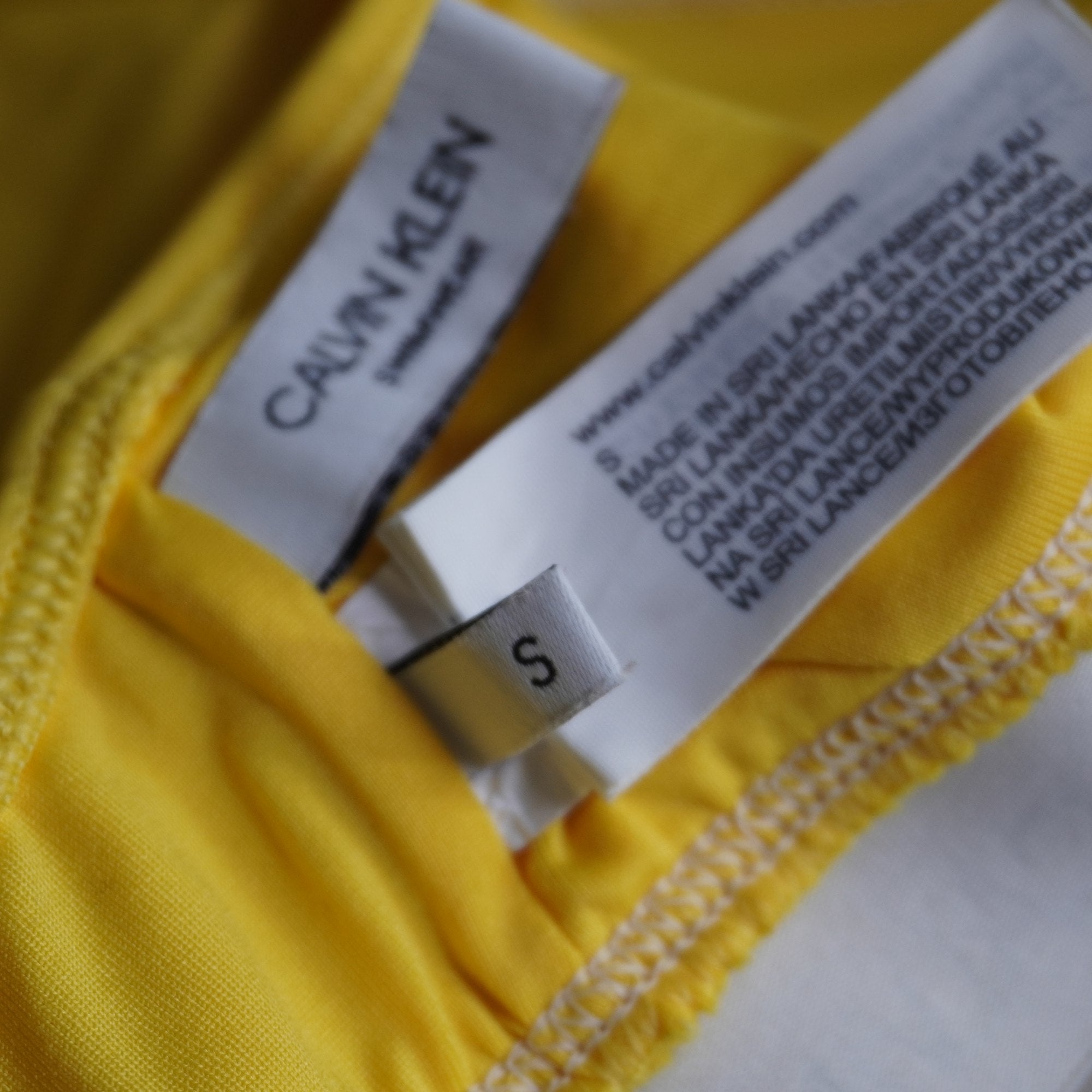 Vestido de Baño Calvin Klein para Mujer Usado - Amarillo, S