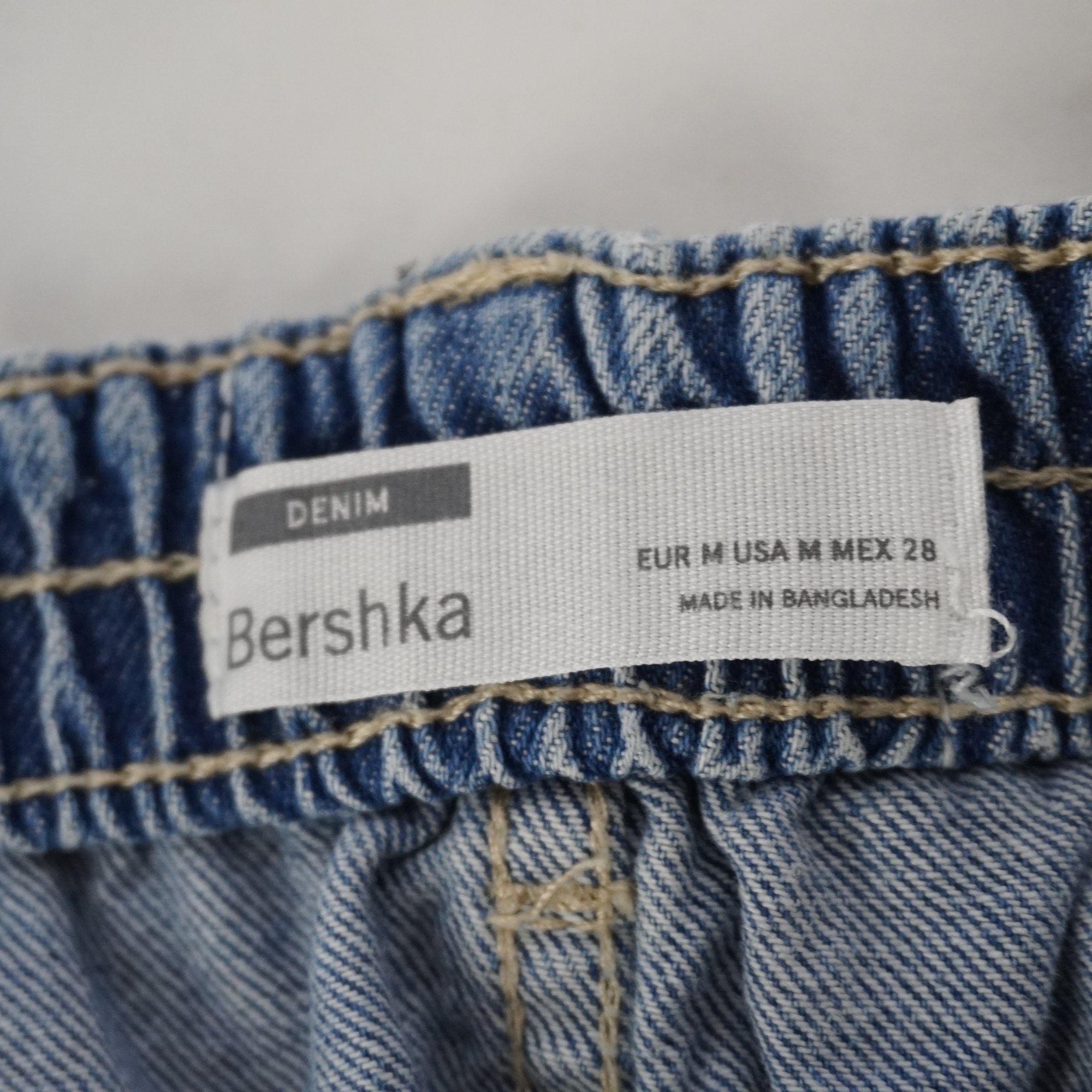 Falda Bershka para Mujer Usada - Azul, M