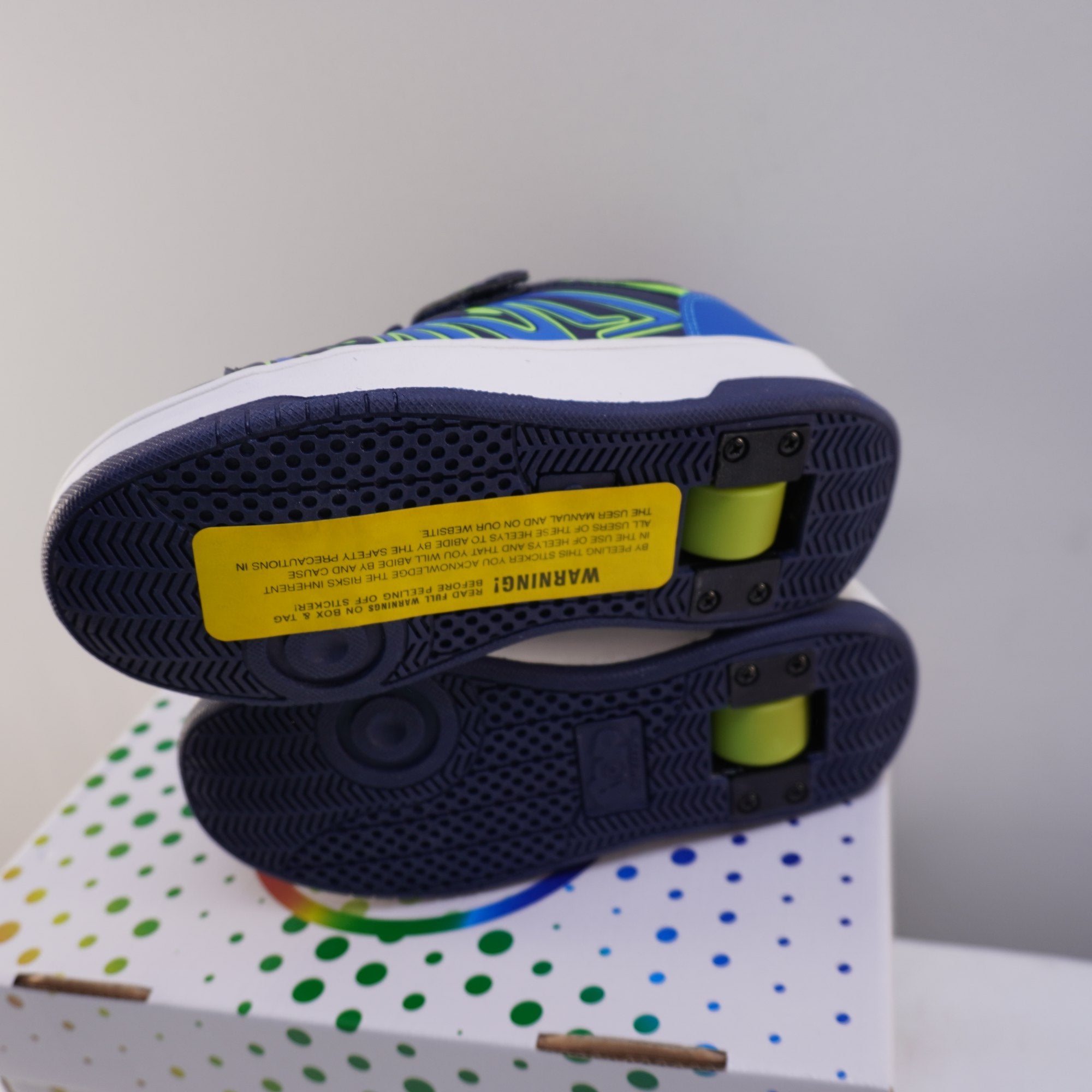 Zapatillas Hellys Pop para Hombre Usadas - Azules, Talla 33