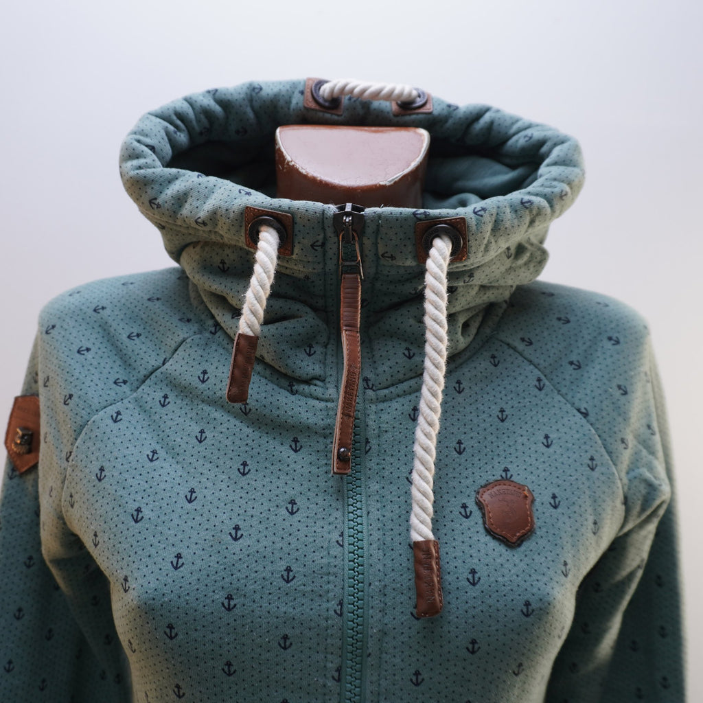 Sudadera con Capucha Naketano para Mujer Usada - Verde, M