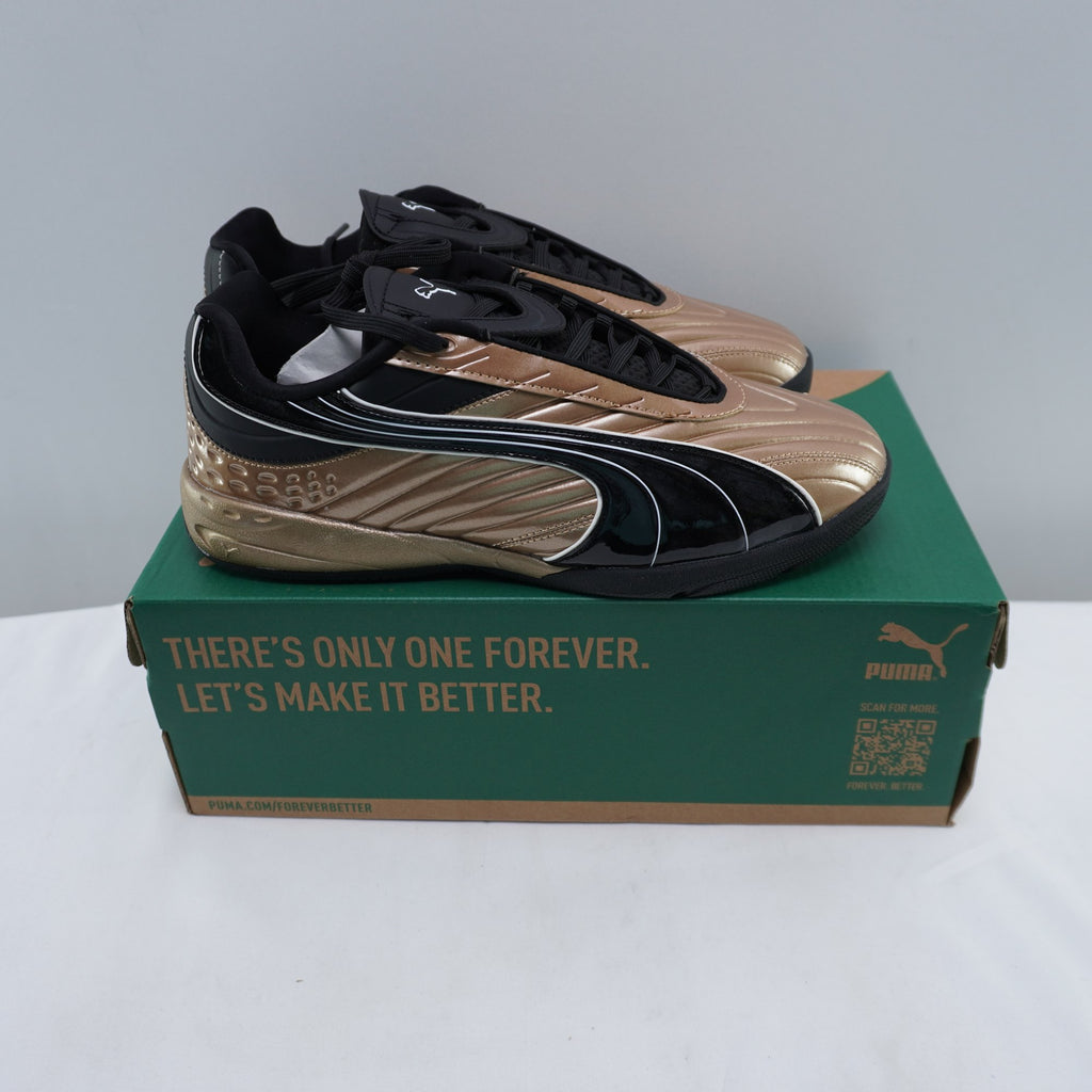 Zapatillas Puma para Hombre Usadas - Dorado, Talla 40