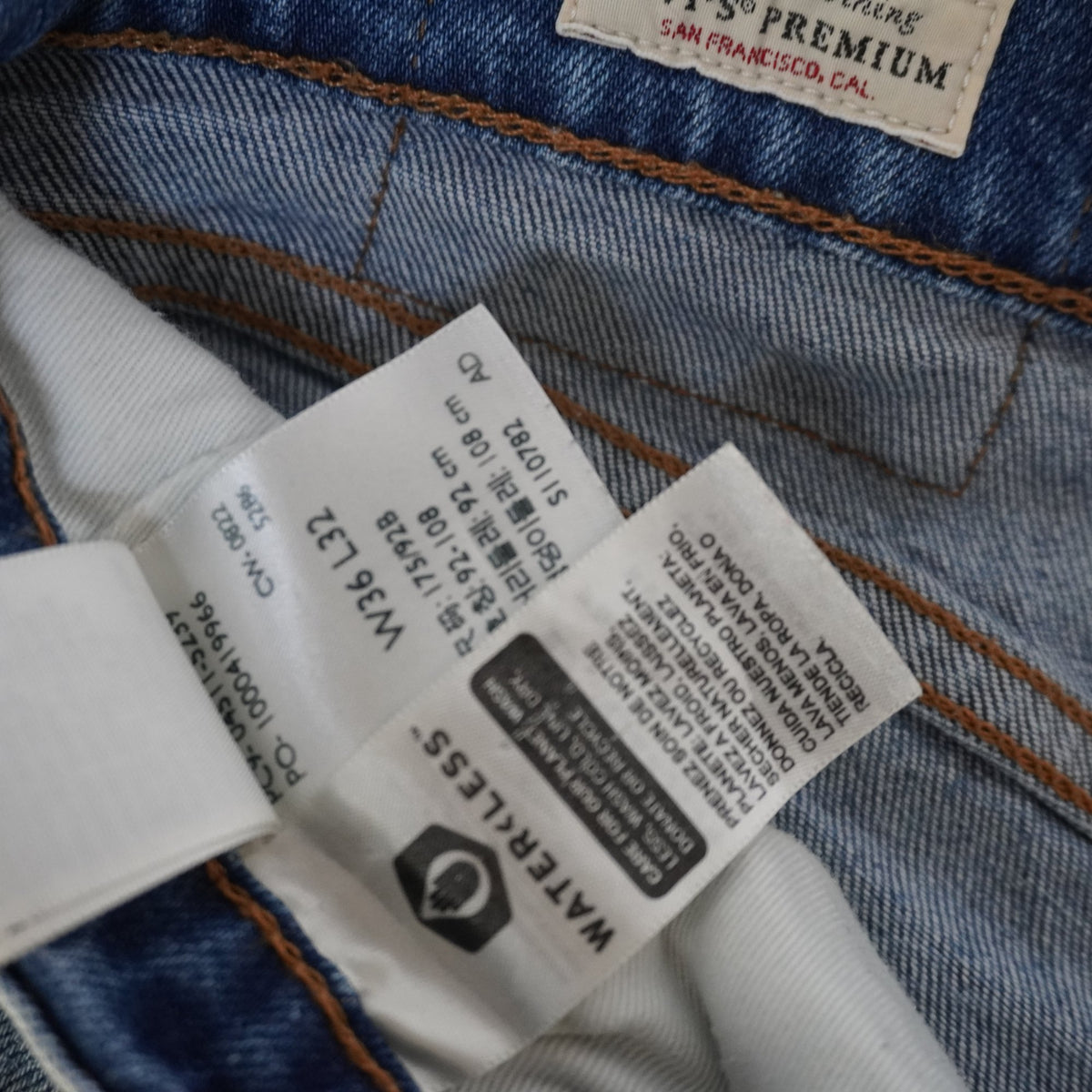 Vaqueros Levi's para Hombre Usados - Azul, XL