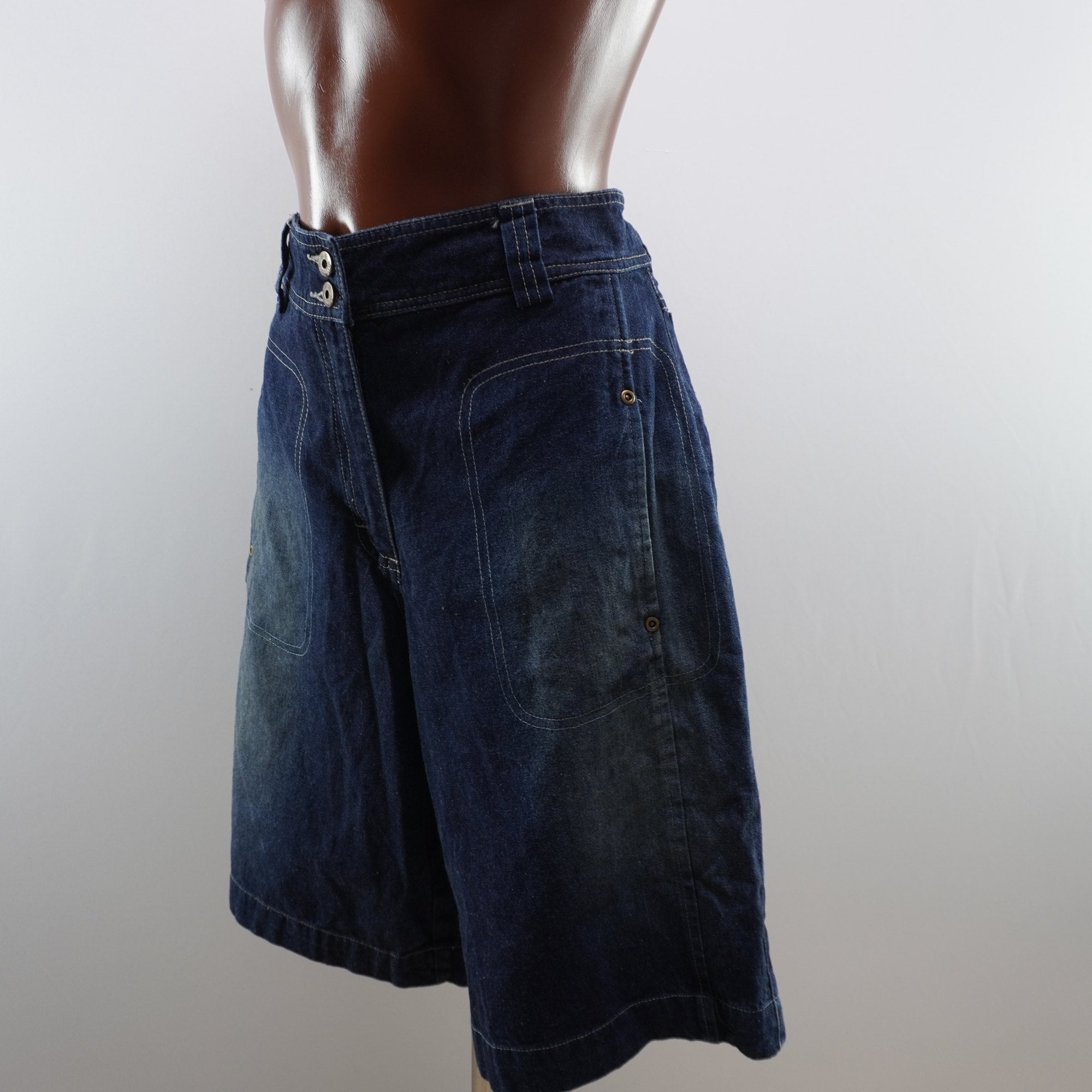 Pantalones Cortos Vaqueros Laura Stein para Mujer Usados - Azul, XL