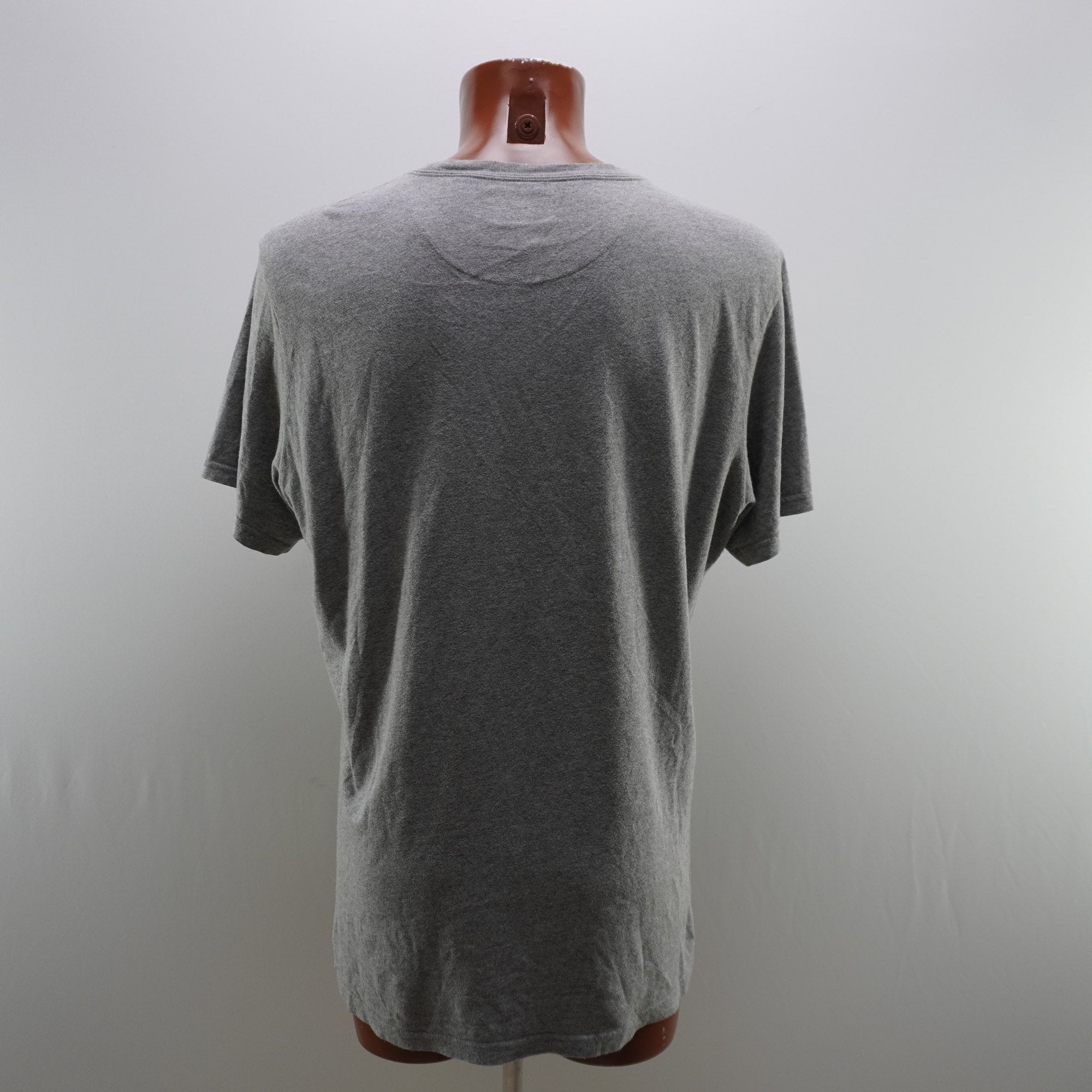 Camiseta de Manga Corta Barbour para Hombre - Gris, XL, Usada en Muy Buen Estado