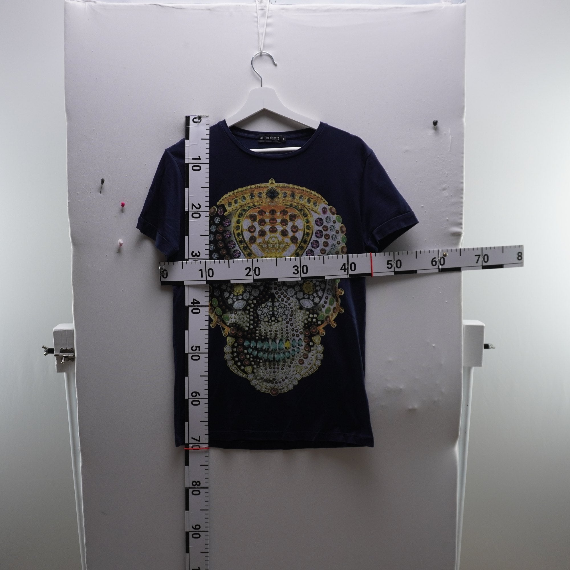 Camiseta de Manga Corta Antony Morato para Mujer Usada - Azul, S