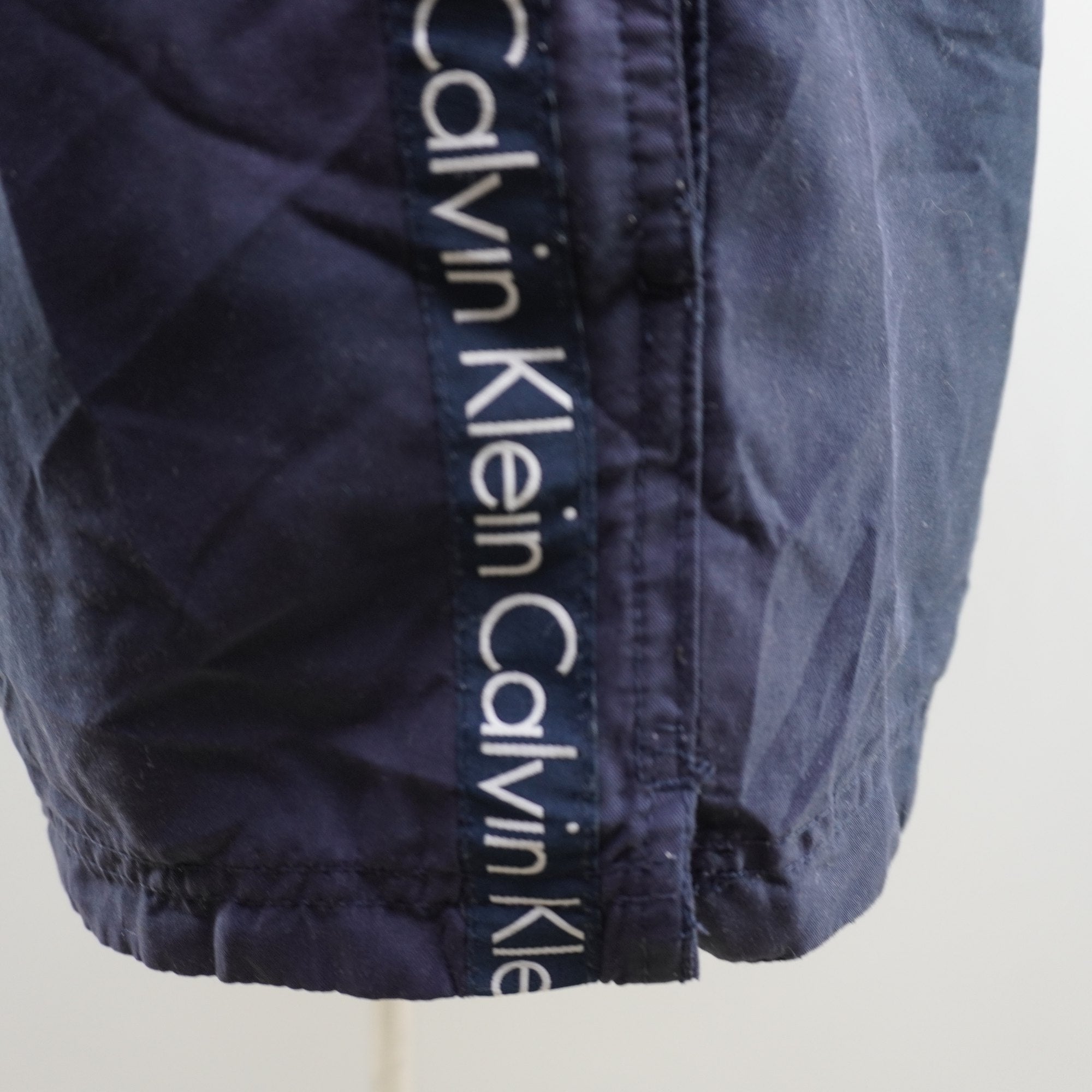 Bóxers de Natación Calvin Klein para Hombre Usados - Azul Marino, L
