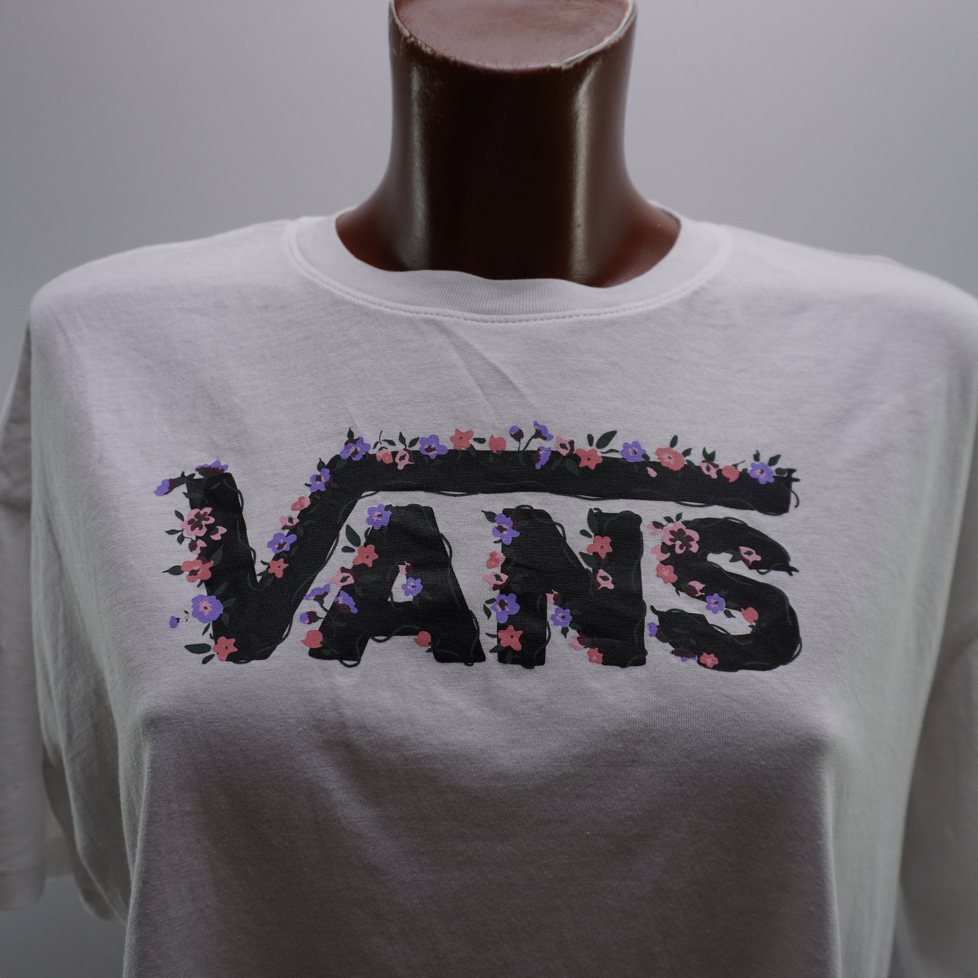 Camiseta Vans para Mujer Usada - Blanca, M