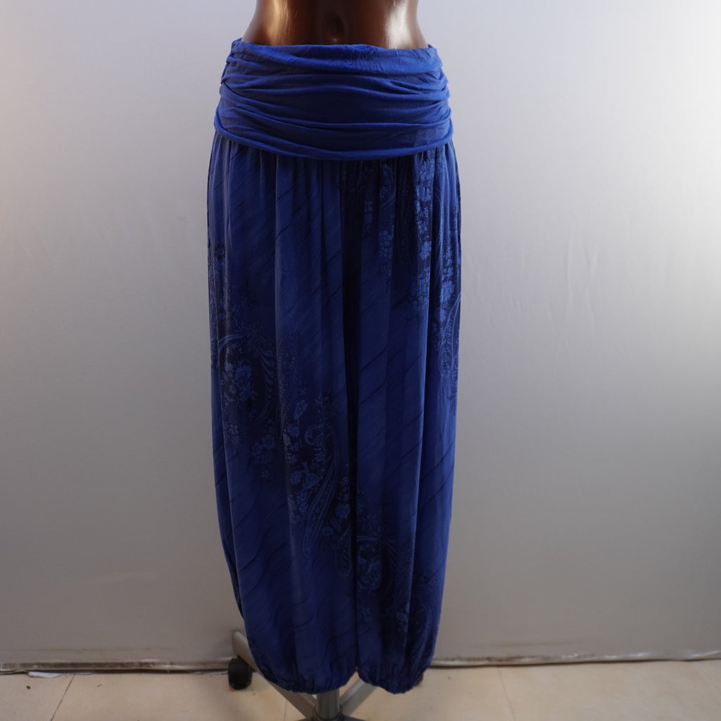 Pantalones Harén Italian Style para Mujer Usados - Azul, L
