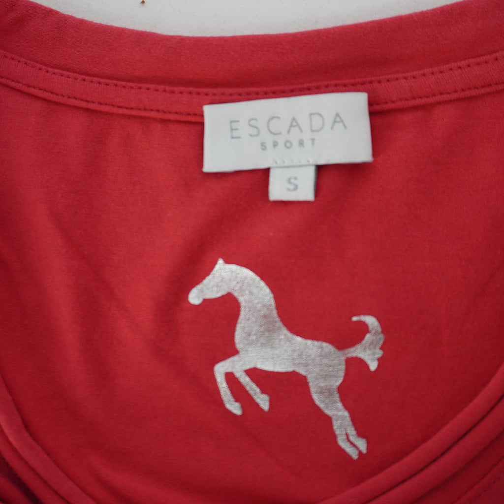 Camiseta Escada para Mujer Usada - Roja, S