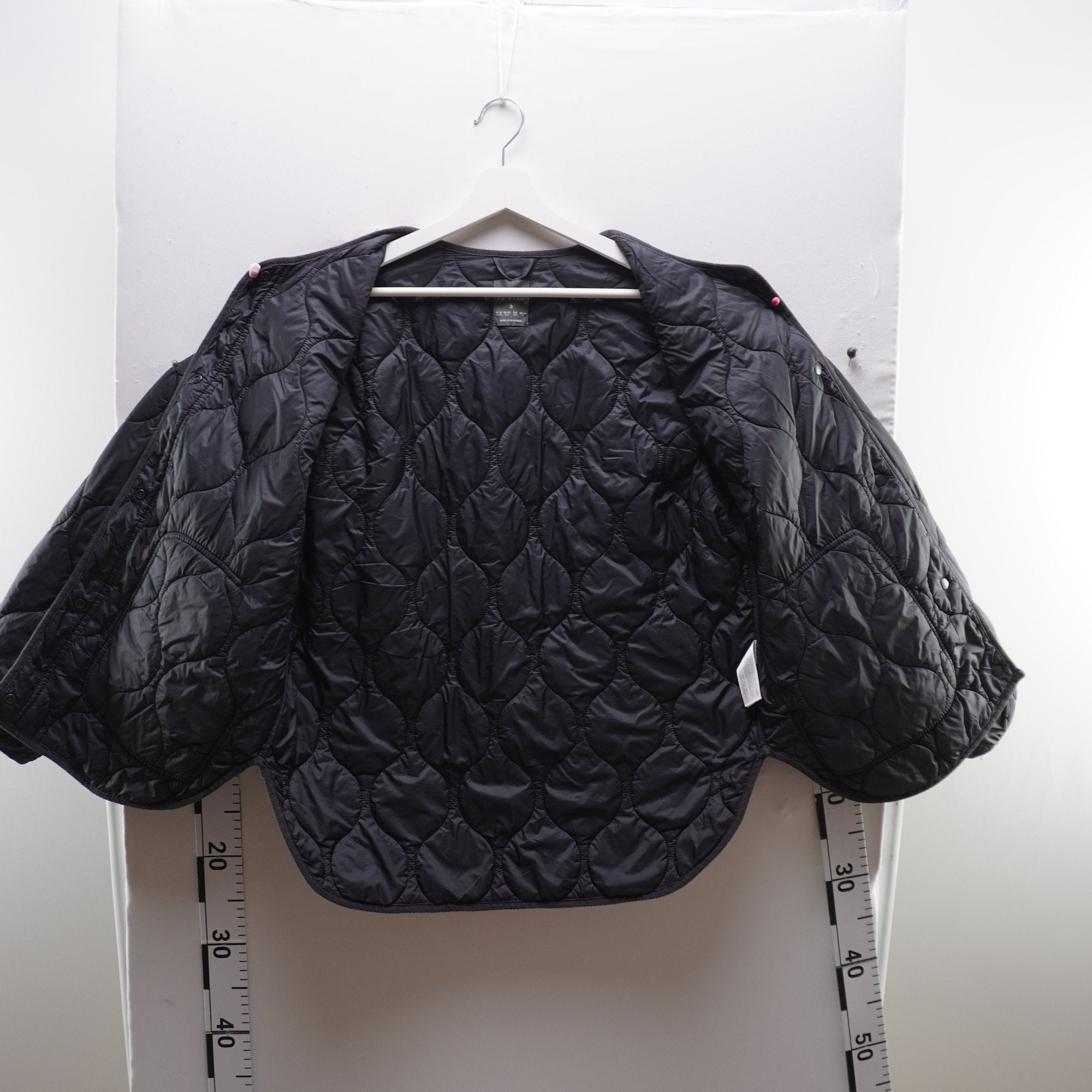 Parka Primark para Mujer Usada - Negra, Pequeño (S)