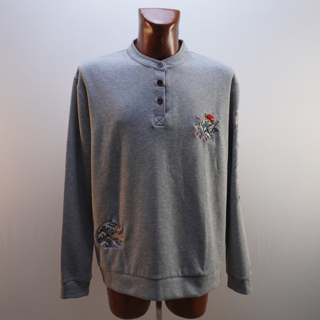 Sudadera con Capucha Reaya para Hombre Nueva - Gris, XL